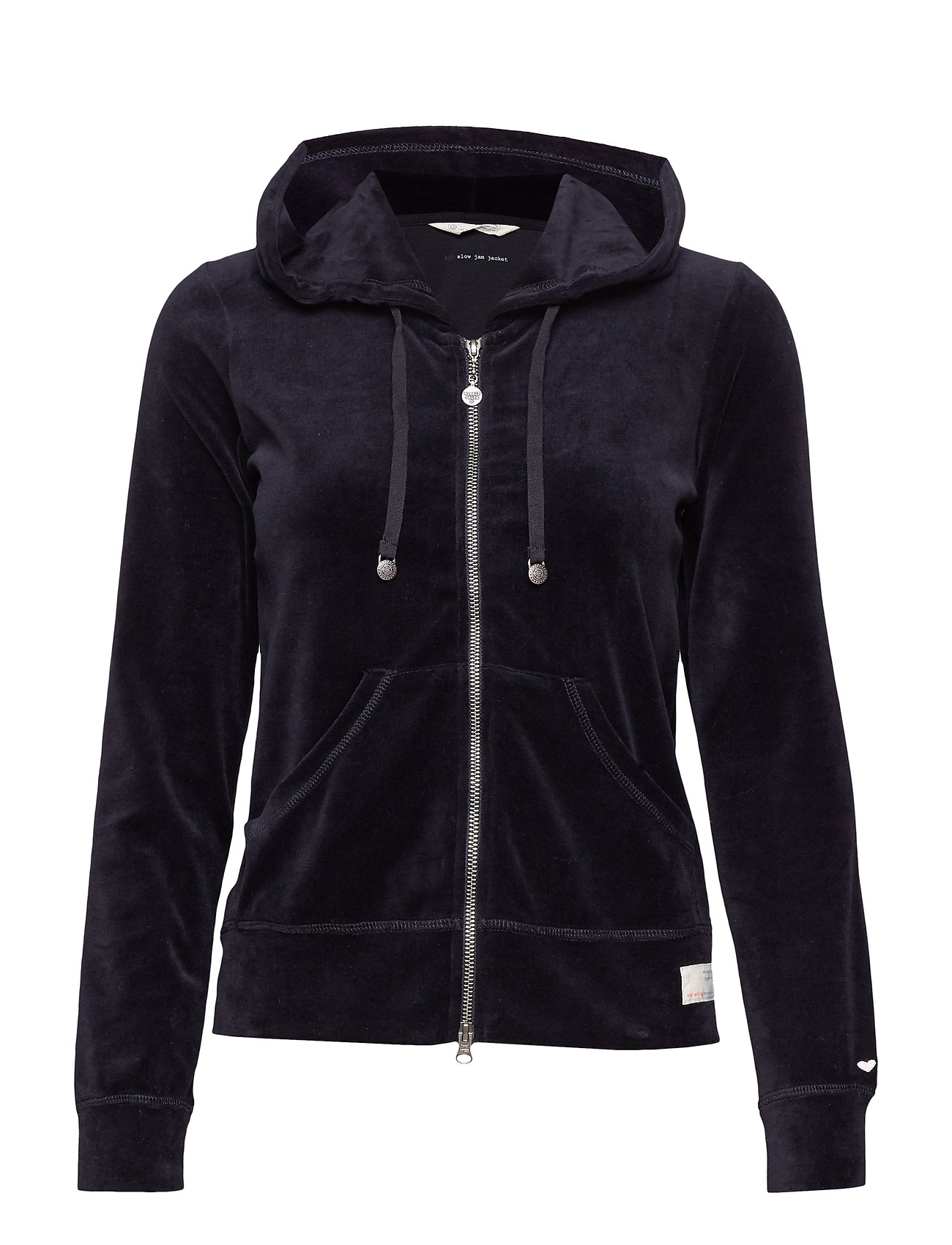 Slow Jam Jacket Hoodie Met Rits Blauw Odd Molly odd molly kopen in de aanbieding
