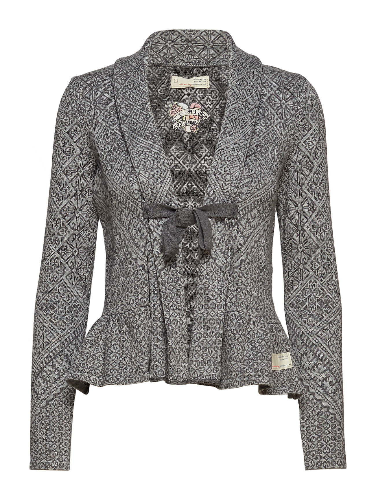 Canna Cardigan Gebreide Trui Grijs Odd Molly odd molly kopen in de aanbieding