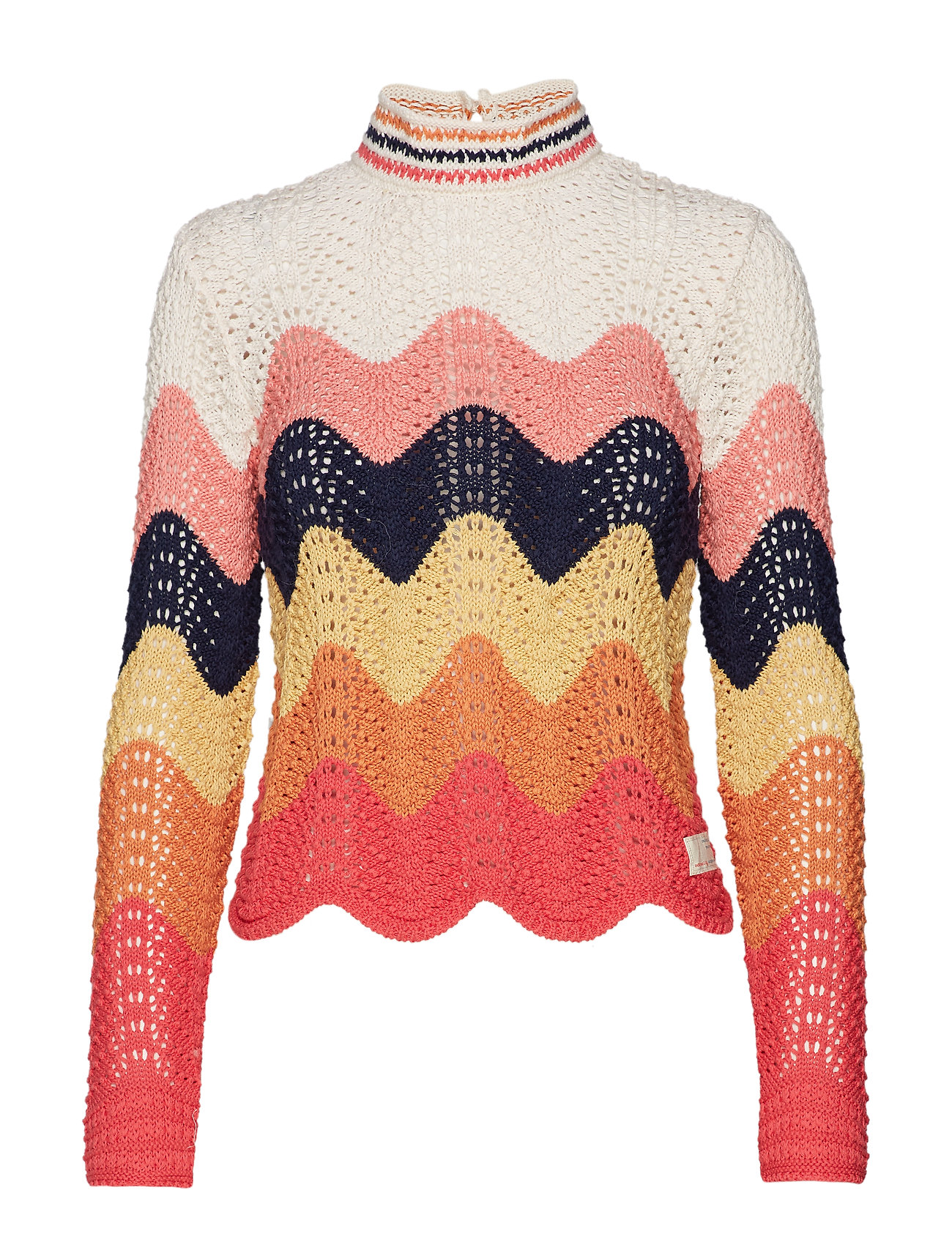 Soul Stripes Sweater Gebreide Trui Multipatroon Odd Molly odd molly kopen in de aanbieding
