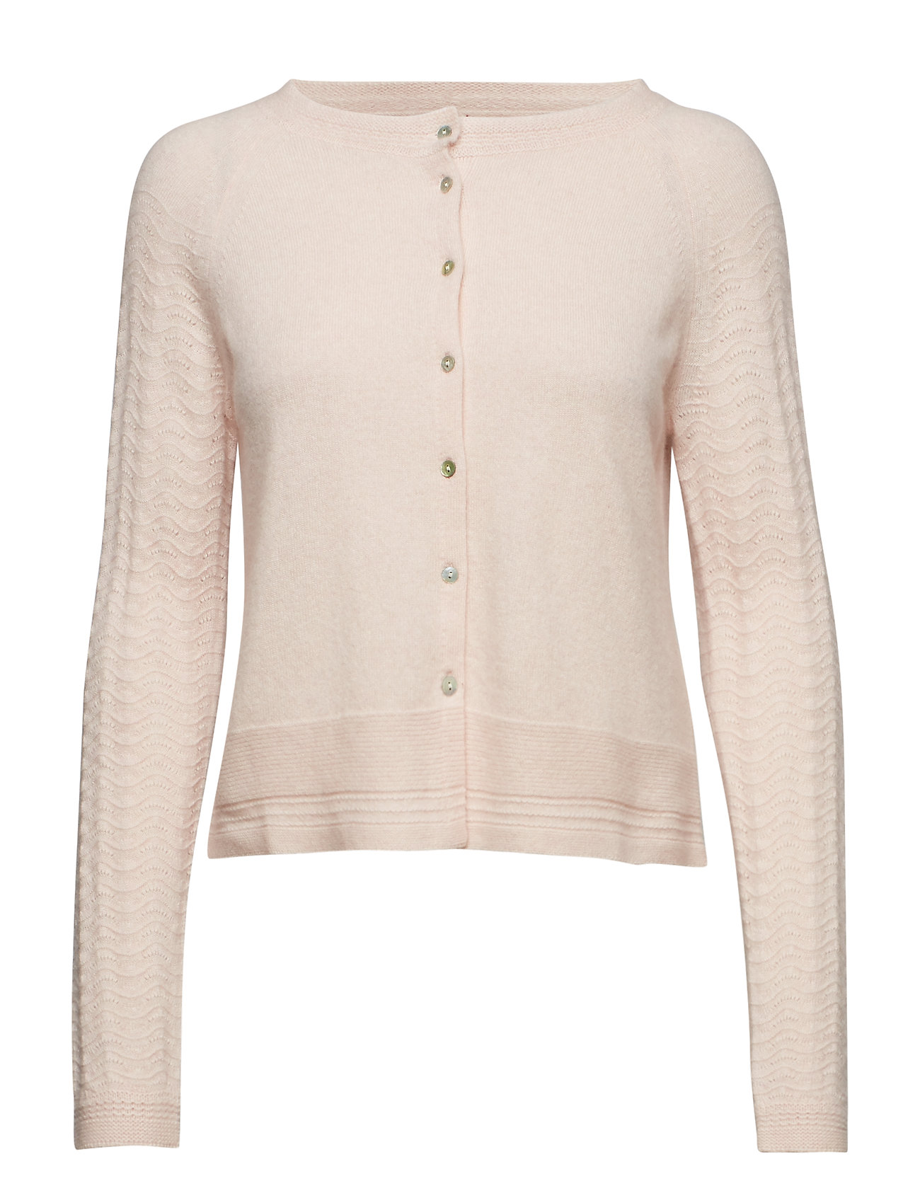 Soft Pursuit Cardigan Gebreide Trui Roze Odd Molly odd molly kopen in de aanbieding