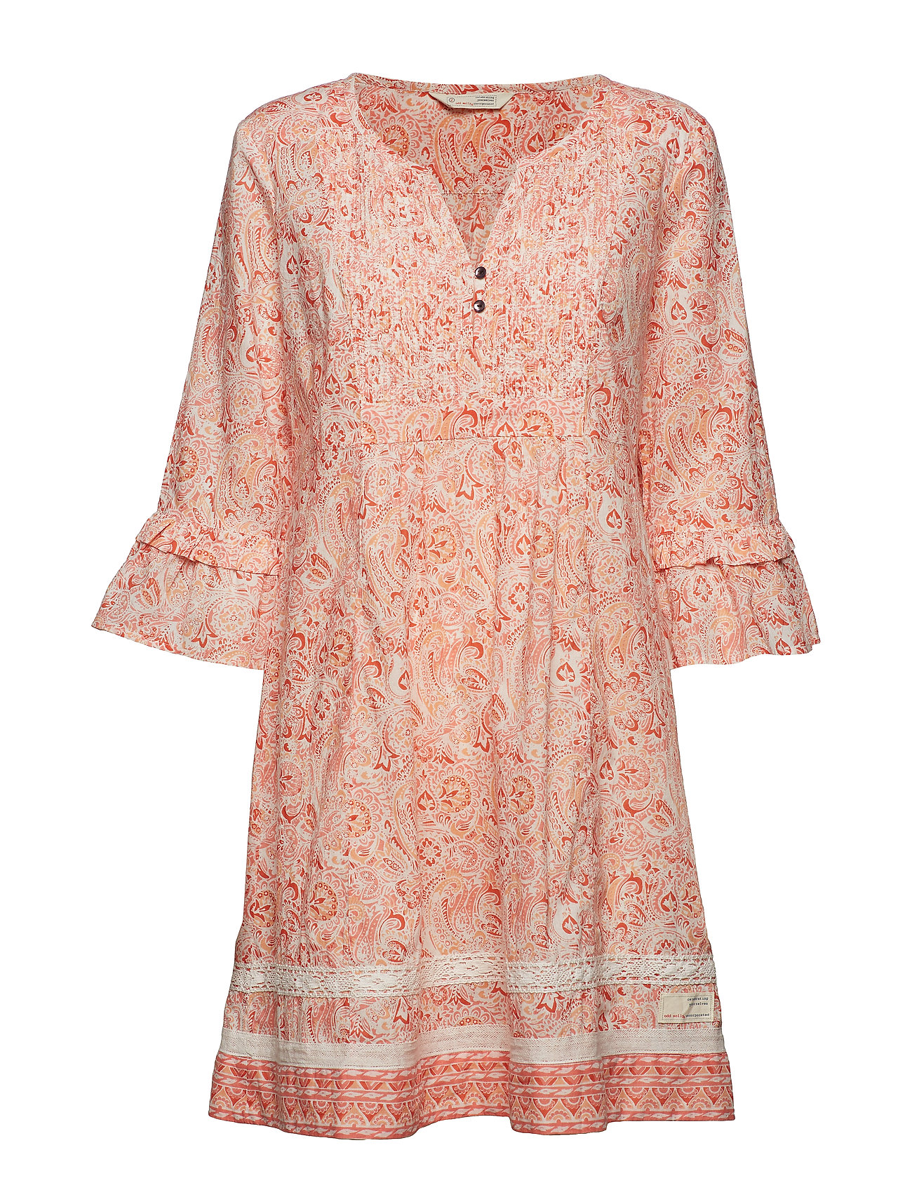 Flowering Spirit Dress Korte Jurk Roze Odd Molly odd molly kopen in de aanbieding