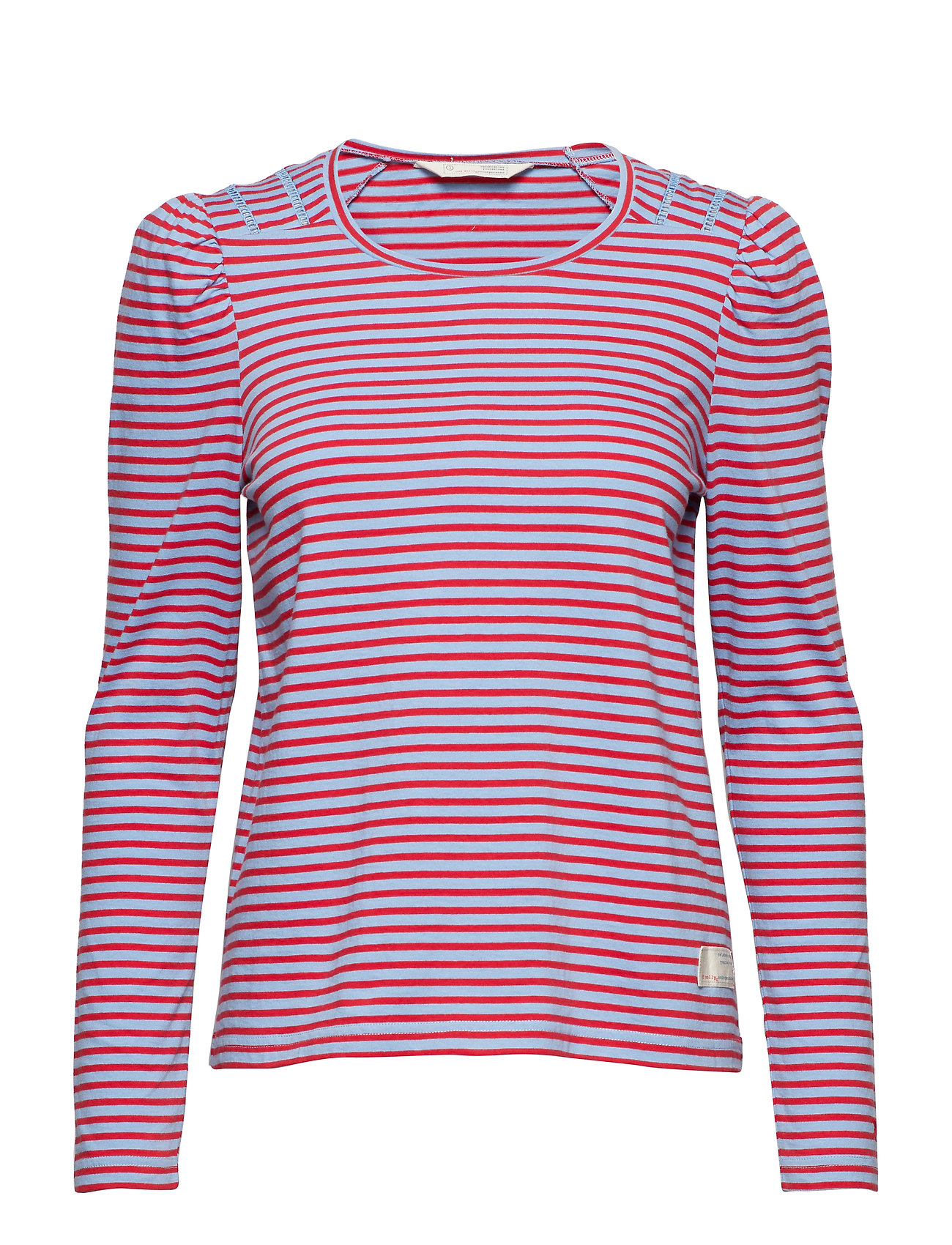 Miss Stripes Top T Shirts Tops Long Sleeved Blauw Odd Molly odd molly kopen in de aanbieding