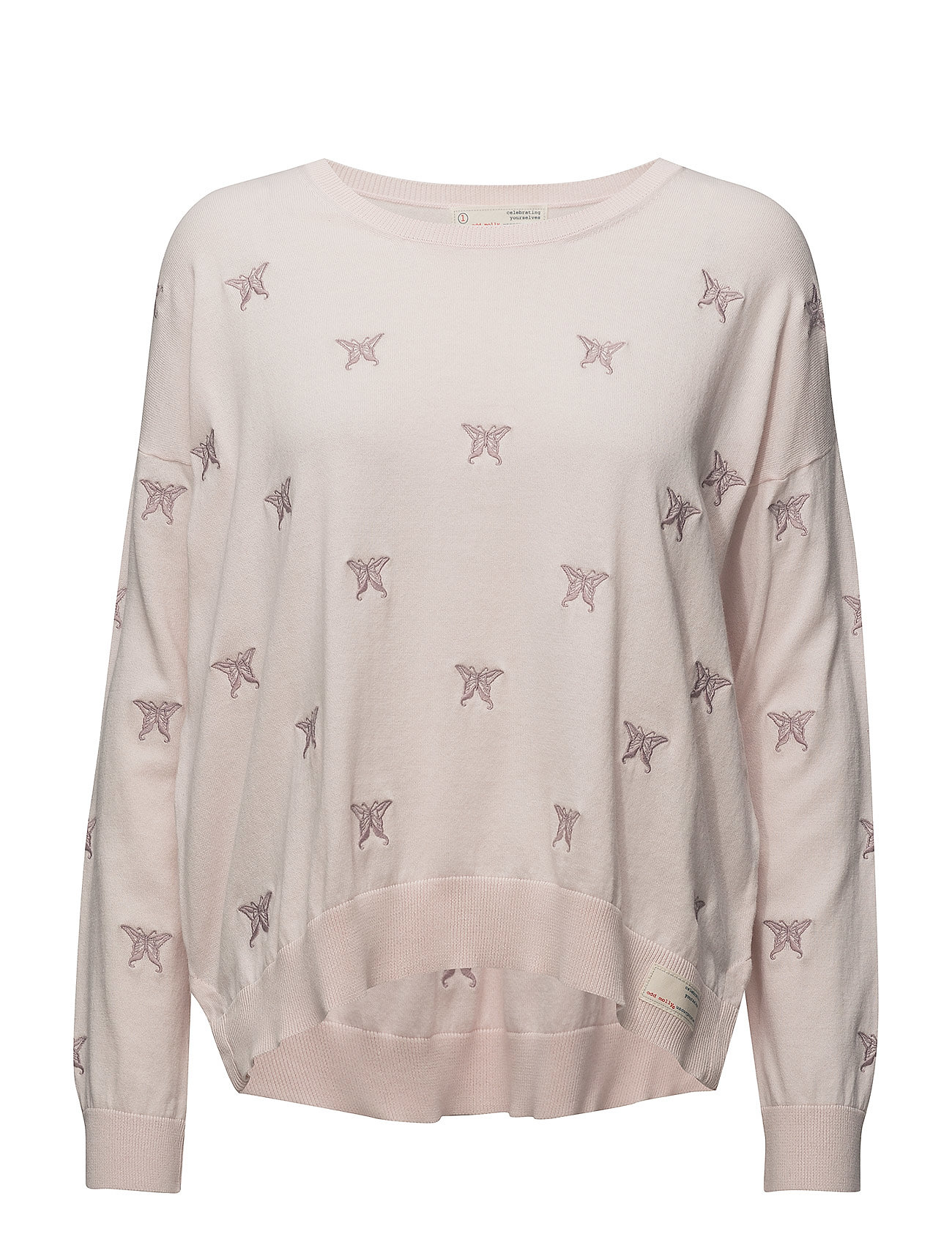 Happyness Sweater Trui Met Lange Mouwen Roze Odd Molly odd molly kopen in de aanbieding
