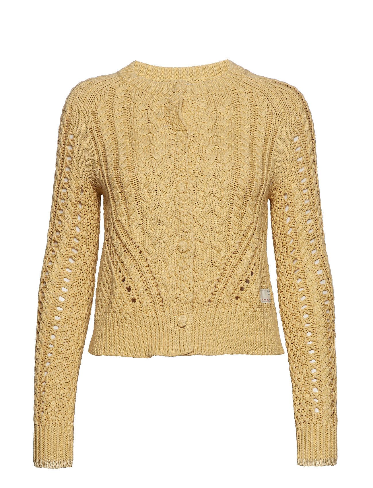 Glory Days Knit Cardigan Gebreide Trui Geel Odd Molly odd molly kopen in de aanbieding