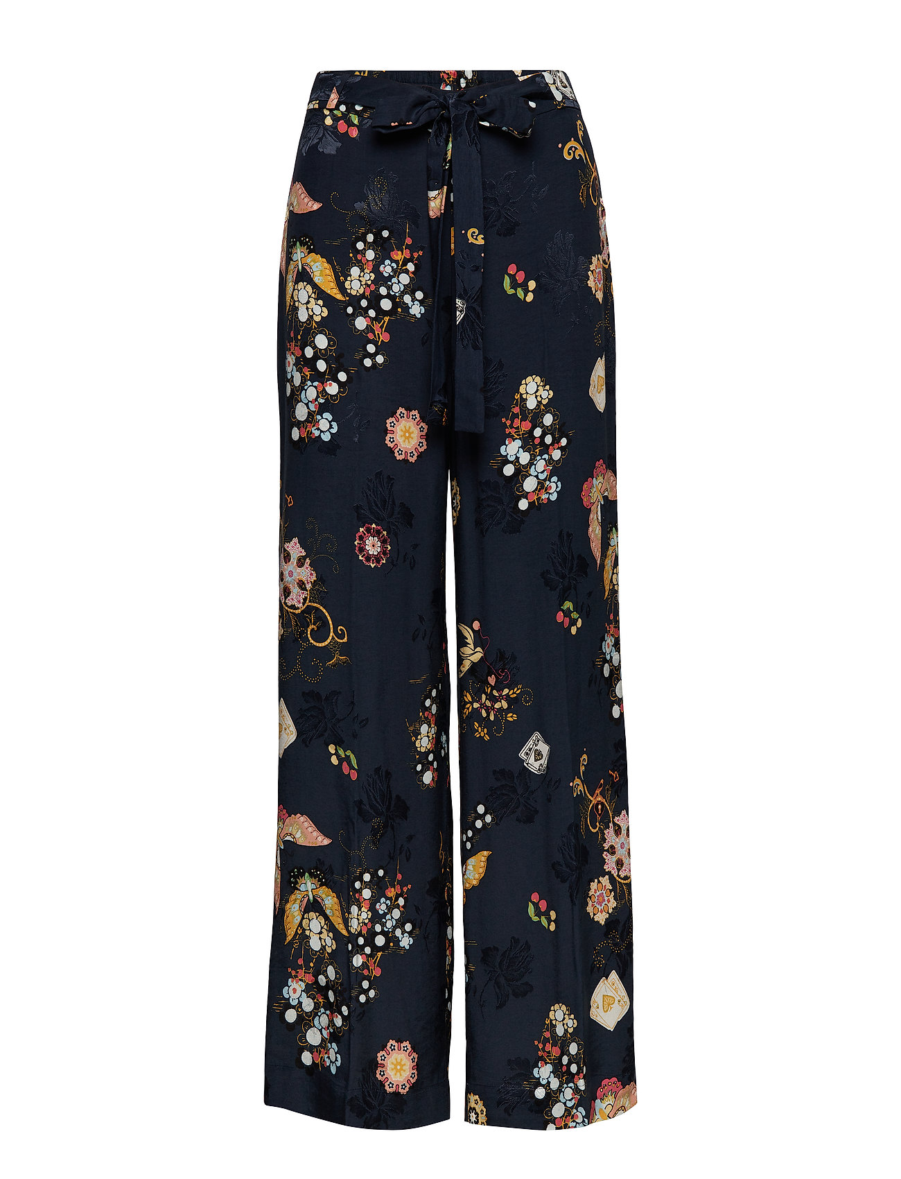 Paradise Groove Pant Wijde Broek Blauw Odd Molly odd molly kopen in de aanbieding