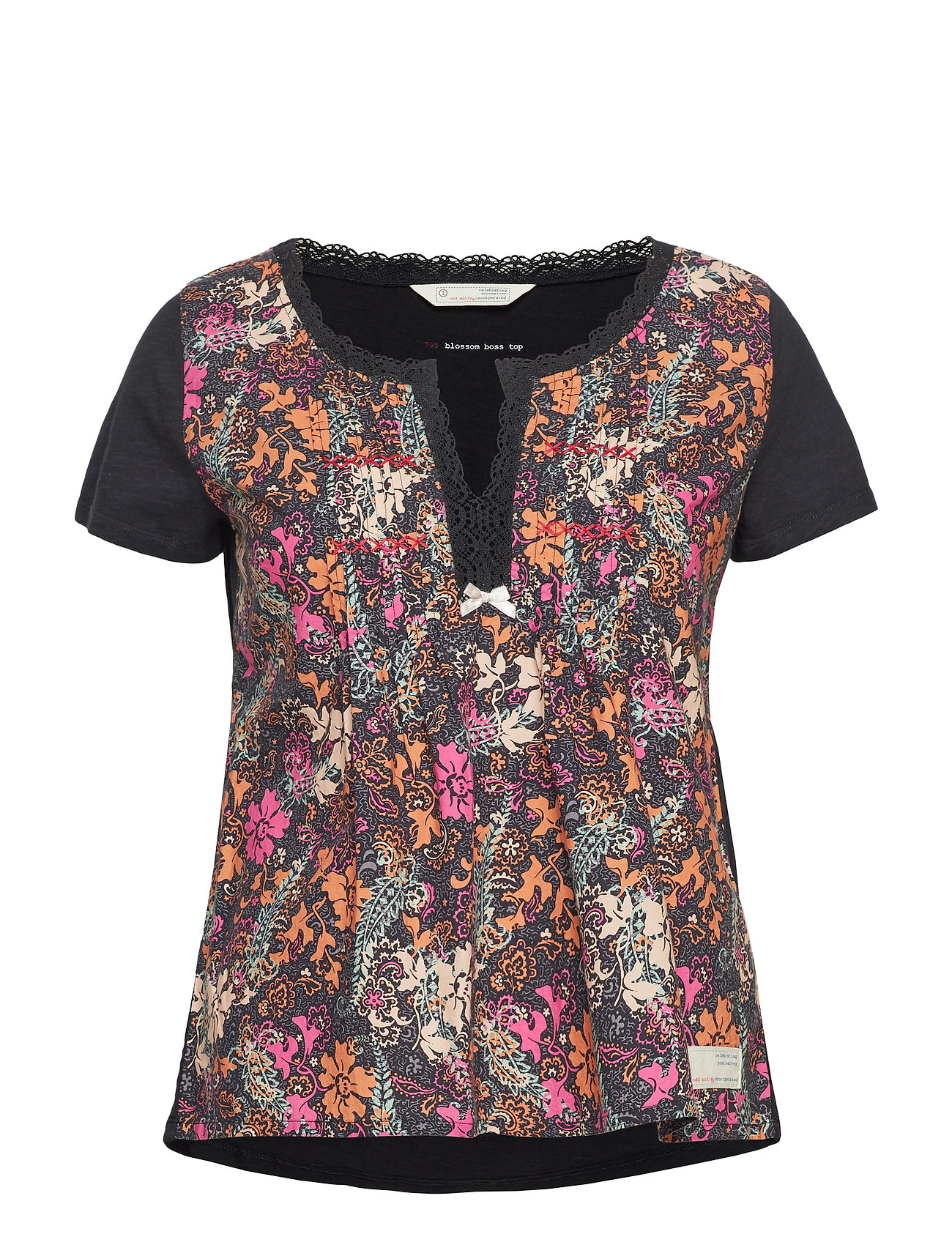 Blossom Boss Top T Shirts Tops Short Sleeved Multipatroon Odd Molly odd molly kopen in de aanbieding Blossom Boss Top T Shirts Tops Short Sleeved Multipatroon Odd Molly odd molly kopen in de aanbieding