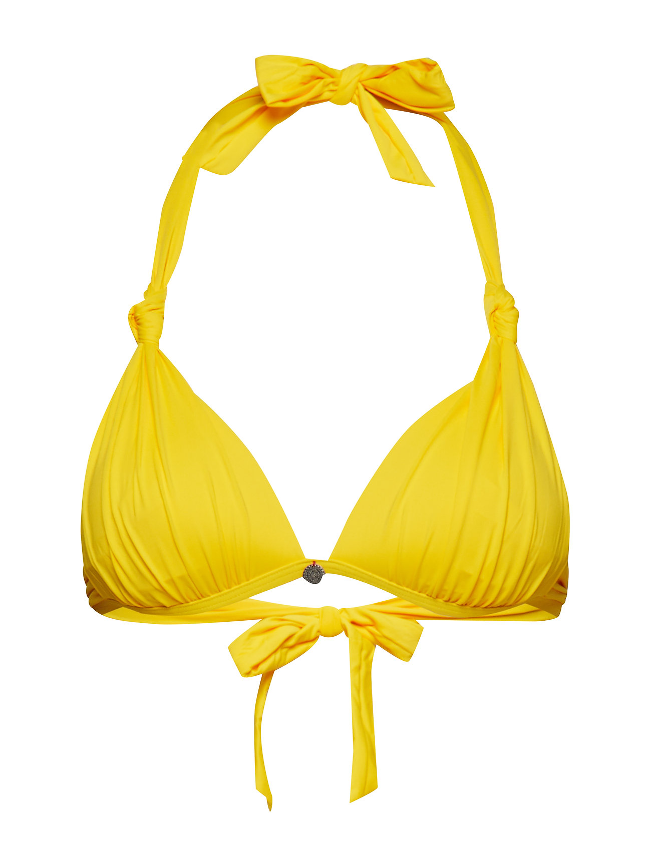 Seashore Halterneck Top Bikinitop Geel Odd Molly odd molly kopen in de aanbieding