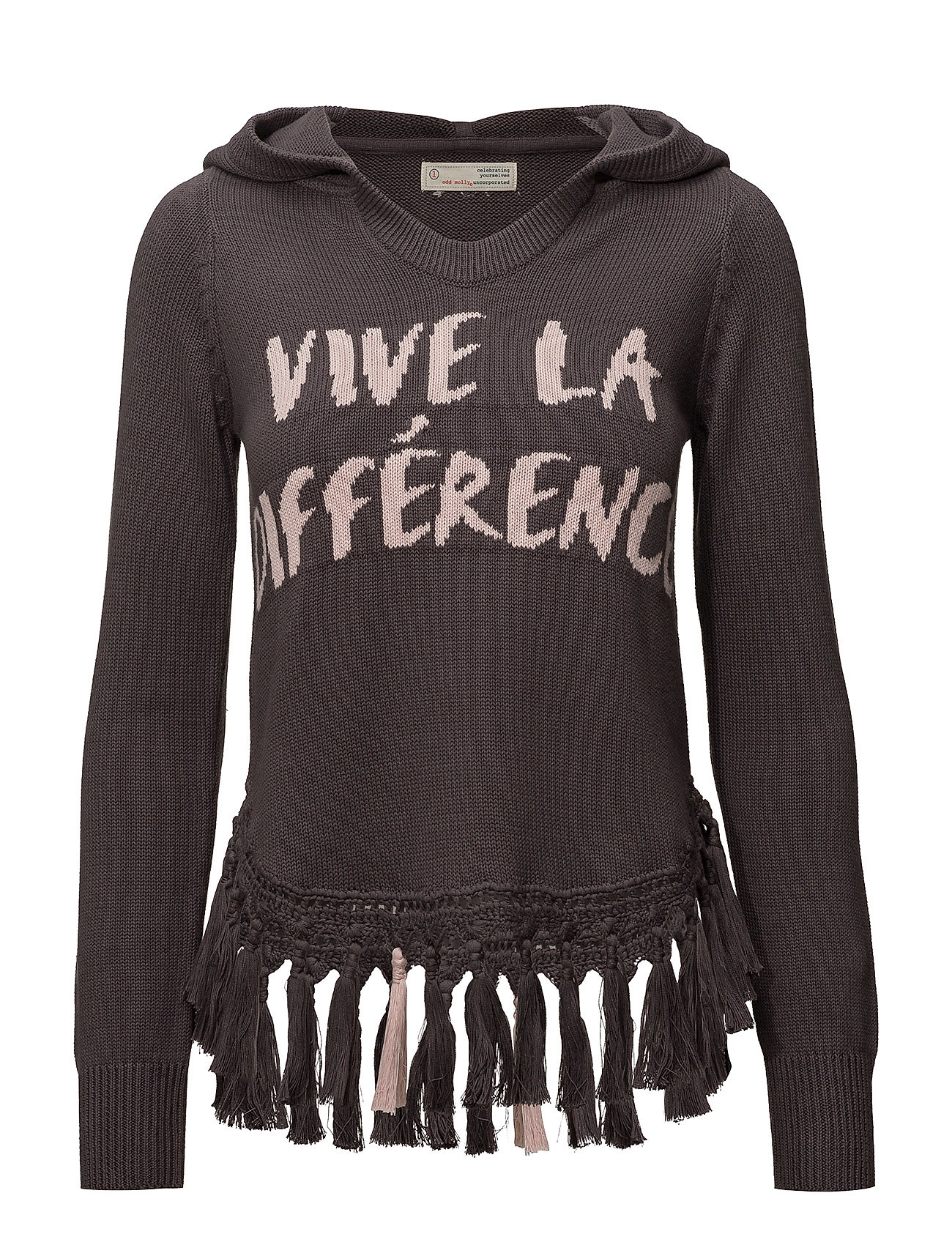 Like Bomb Hood Sweater Hoodie Trui Zwart Odd Molly odd molly kopen in de aanbieding