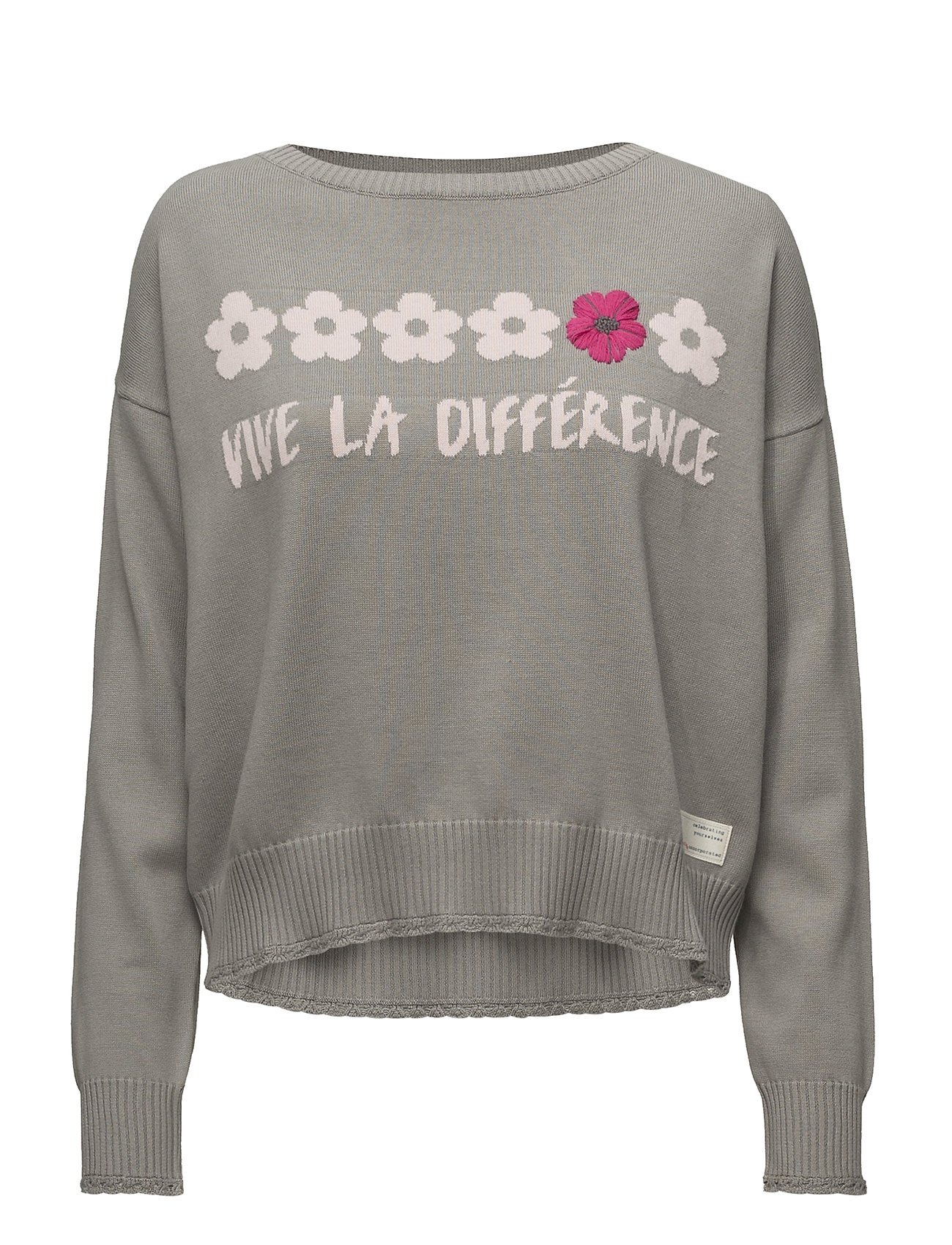 Like Bomb Sweater Gebreide Trui Grijs Odd Molly odd molly kopen in de aanbieding