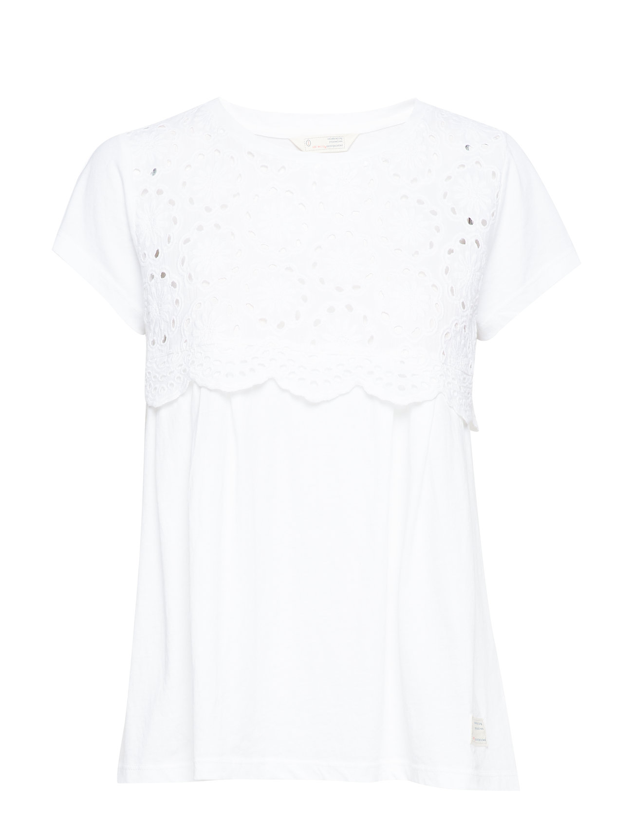 Bonnie Tee T Shirts Tops Short Sleeved Wit Odd Molly odd molly kopen in de aanbieding