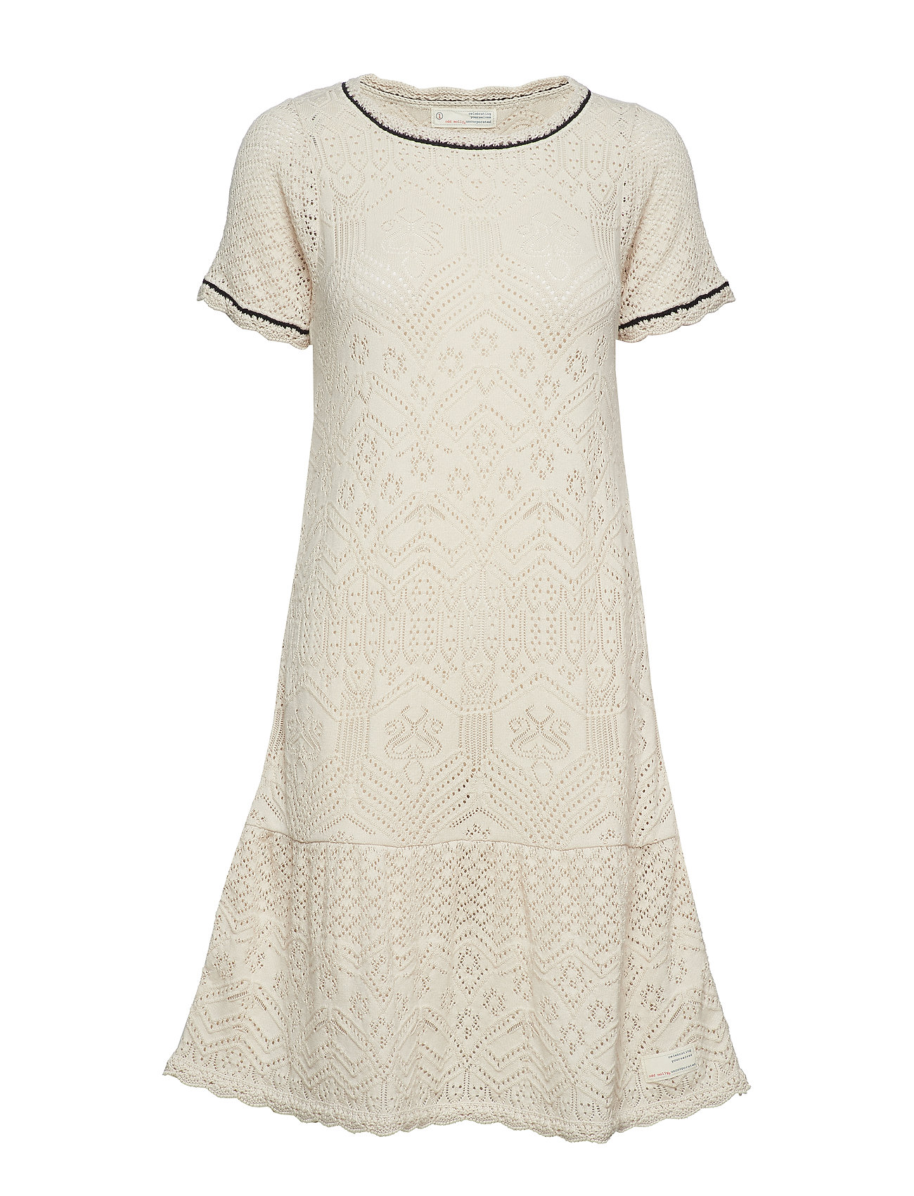 Good Gracious Dress Jurk Knielengte Creme Odd Molly odd molly kopen in de aanbieding