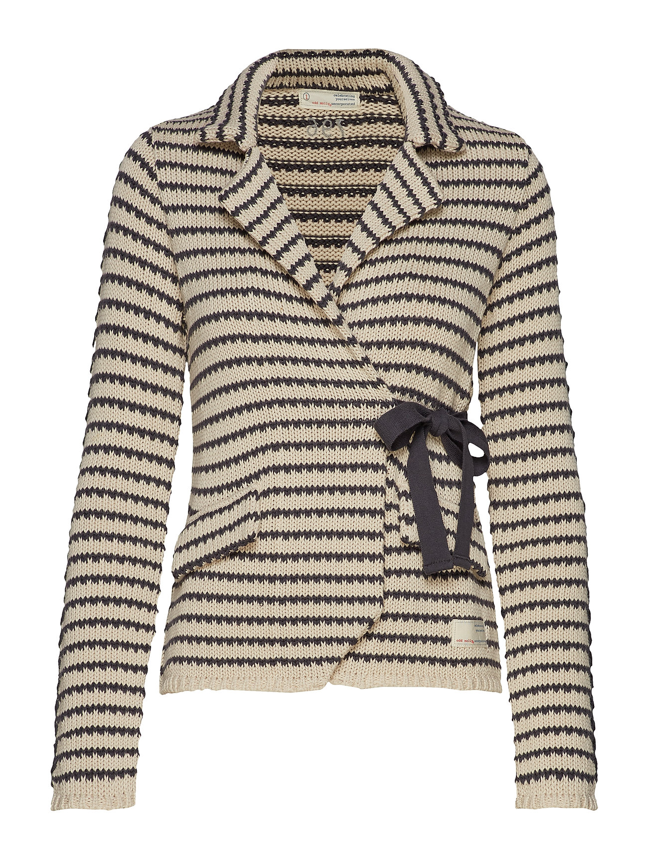 The Knit Jacket Gebreide Trui Cardigan Creme Odd Molly odd molly kopen in de aanbieding