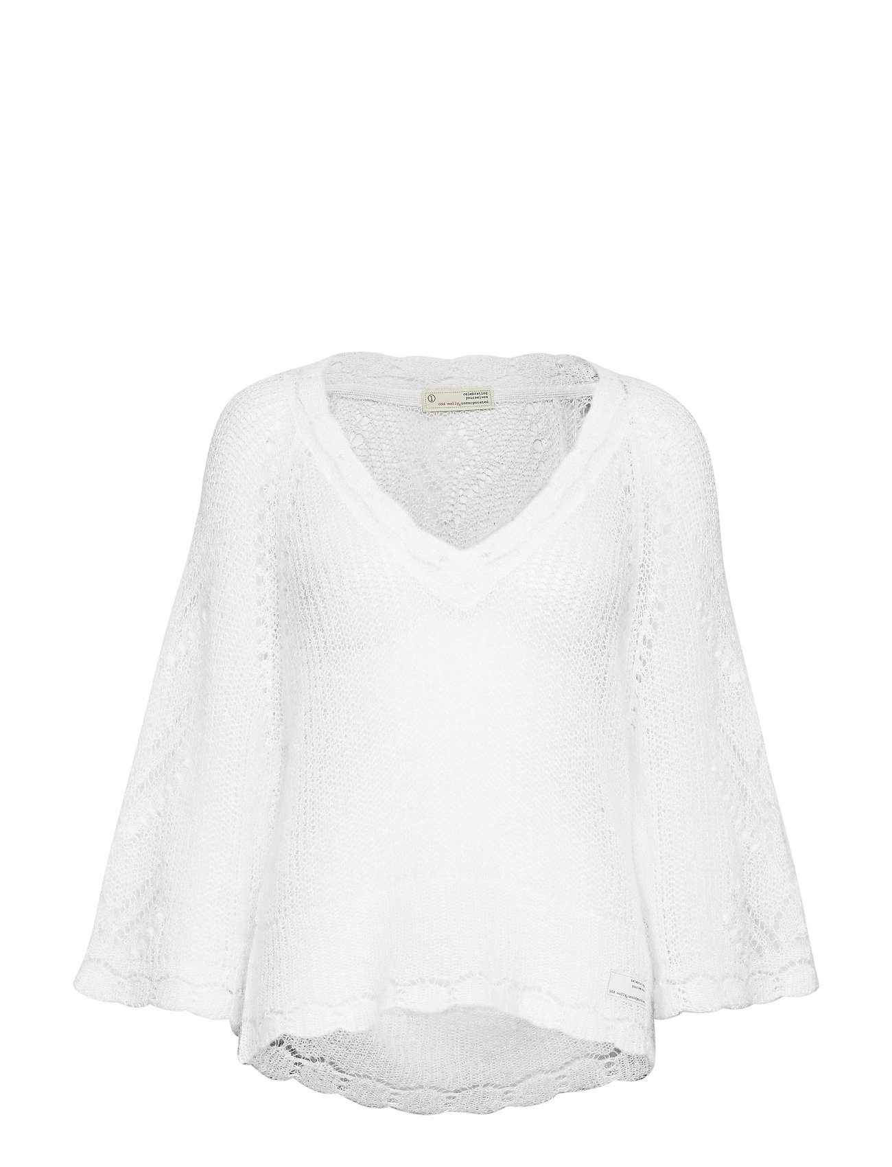 Mad About Sweater Gebreide Trui Wit Odd Molly odd molly kopen in de aanbieding