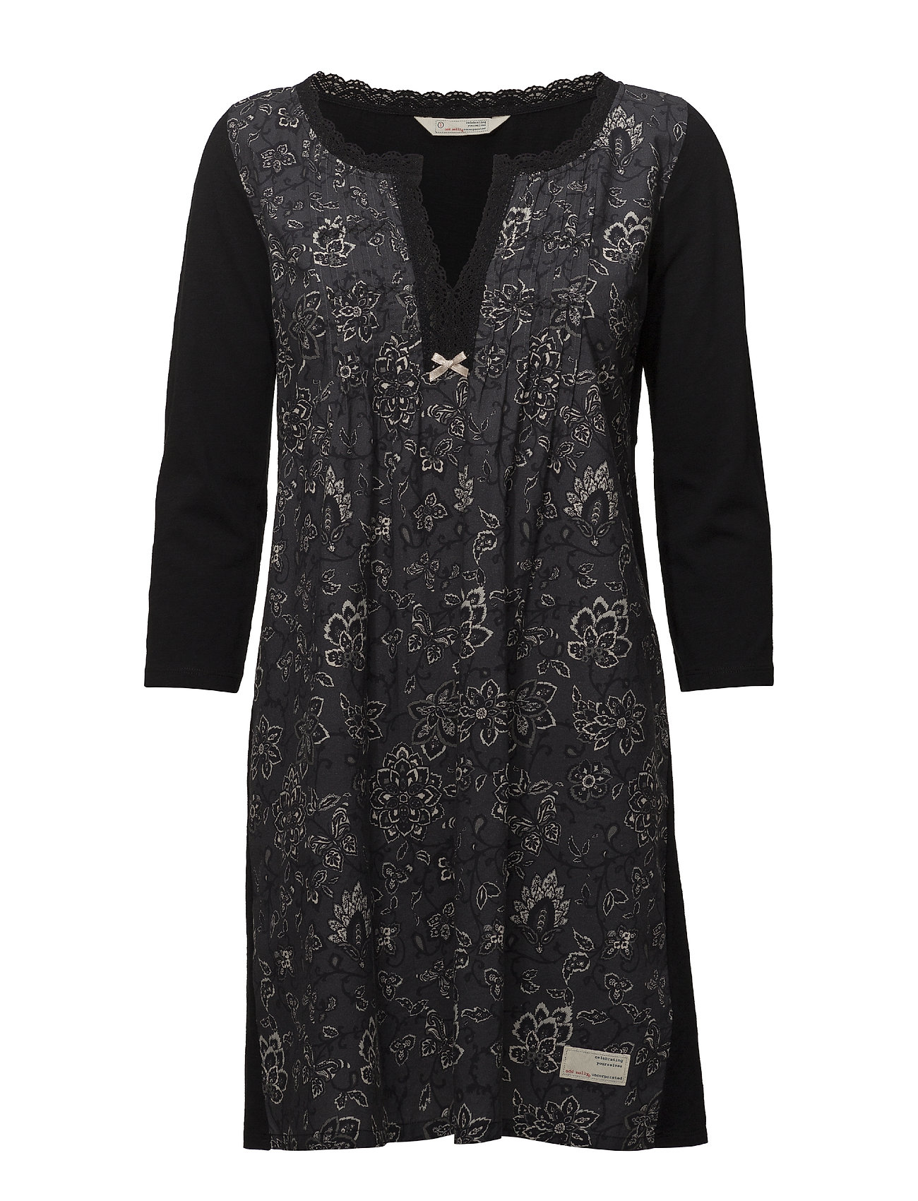 Lacey Garden Dress Korte Jurk Zwart Odd Molly odd molly kopen in de aanbieding