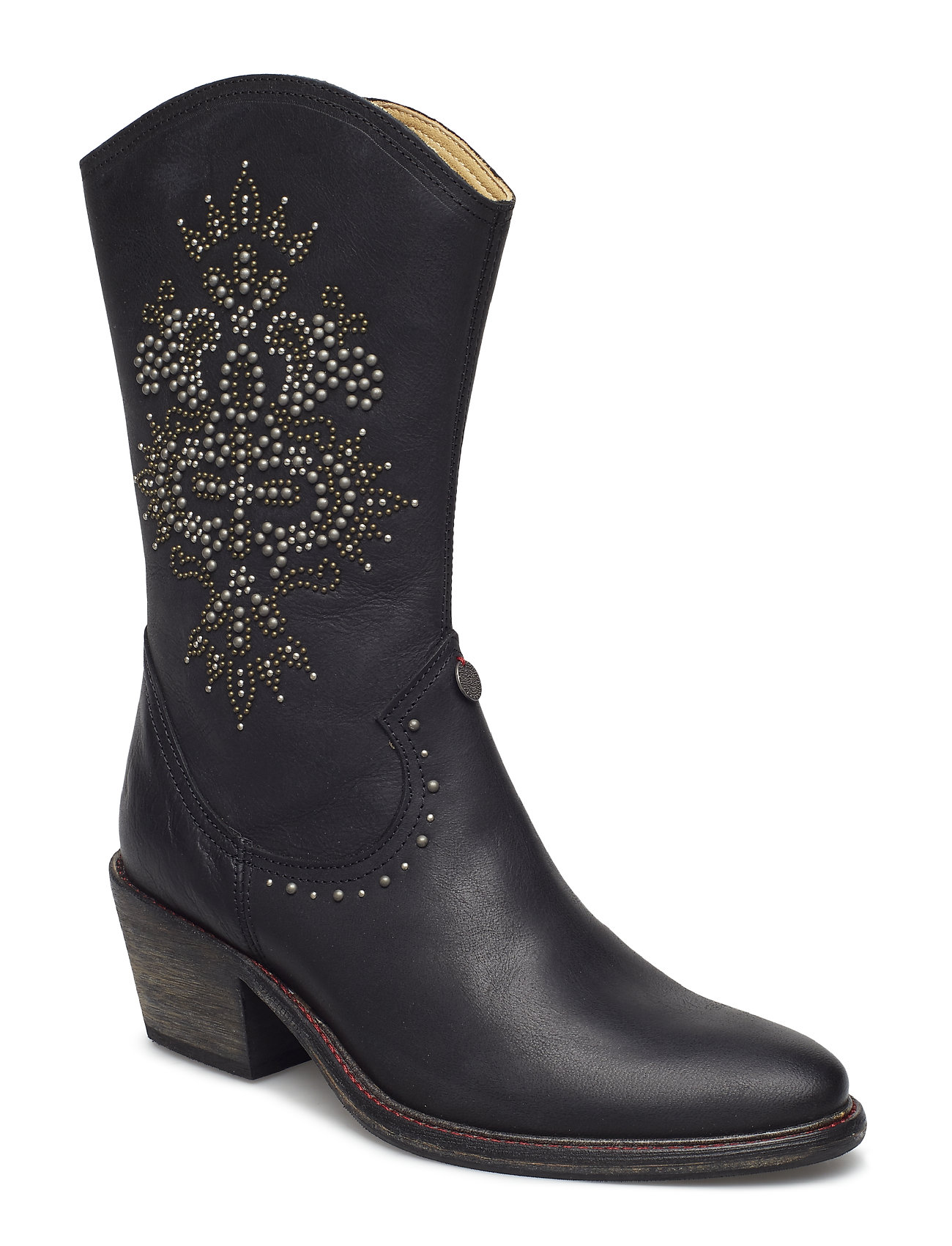 Knock Me Out High Boot Hoge Laarzen Zwart Odd Molly odd molly kopen in de aanbieding