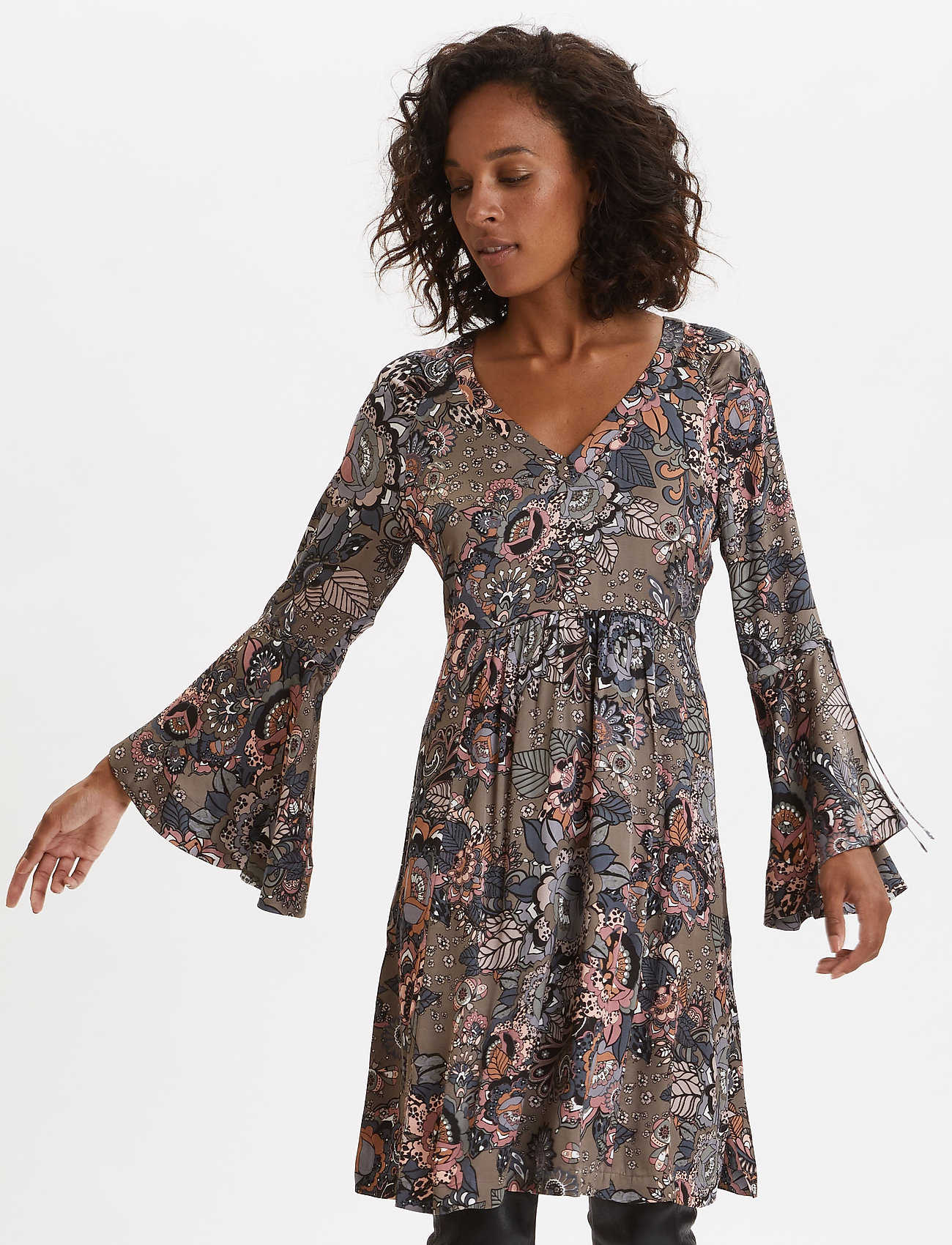 Extravaganca Tunic (Walnut Brown) (1017 kr) - ODD MOLLY ...