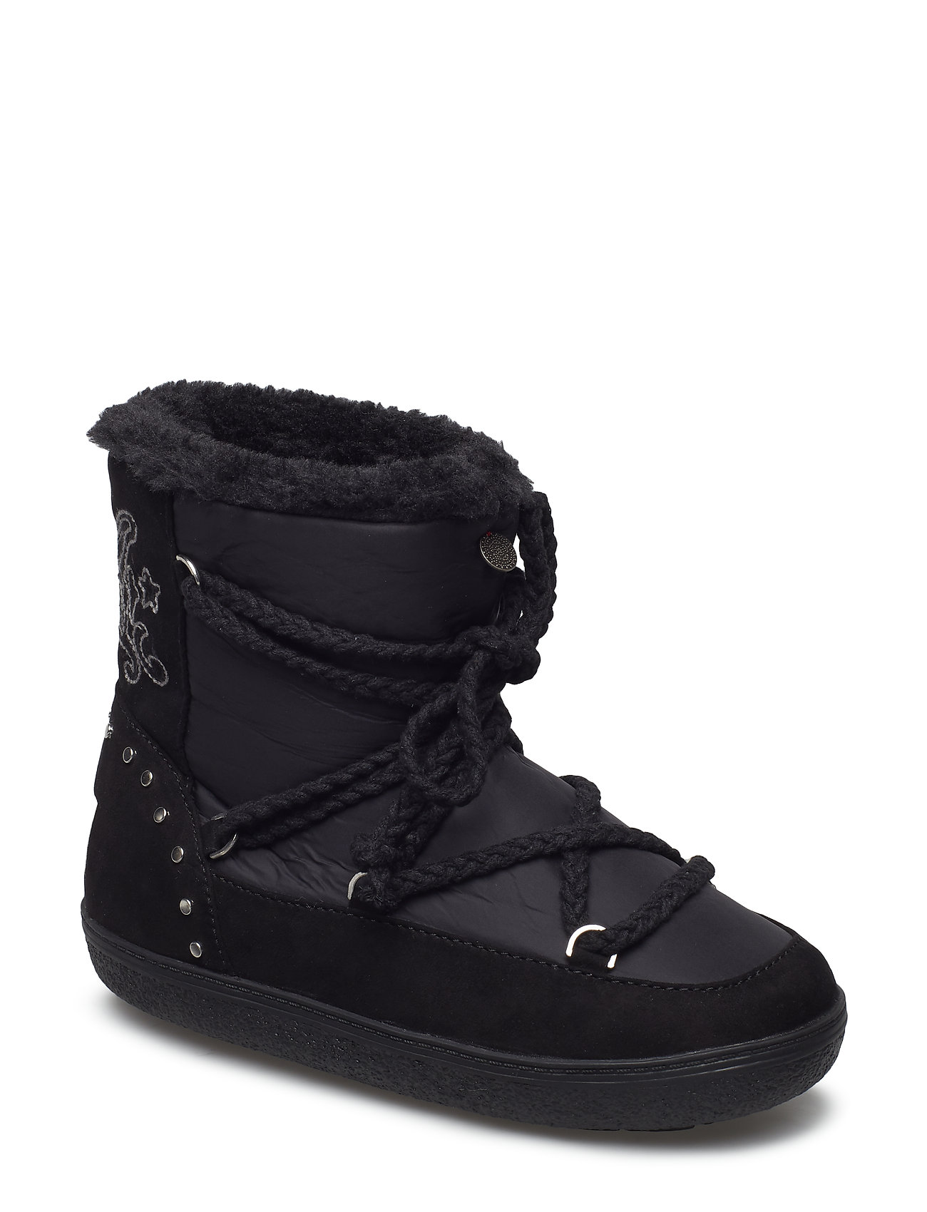 Soft Artic Low Boot Gevoerde Winterlaarzen Zwart Odd Molly odd molly kopen in de aanbieding