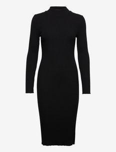 Nelly Dress - bodycon dresses - almost black