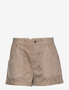 Oksana Shorts - chino shorts - hermit brown
