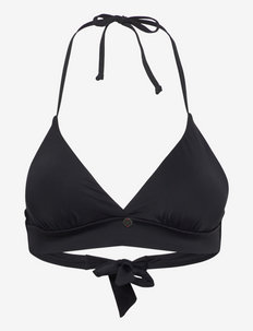 Mika Bikini Halterneck - bikinis med trekantform - black