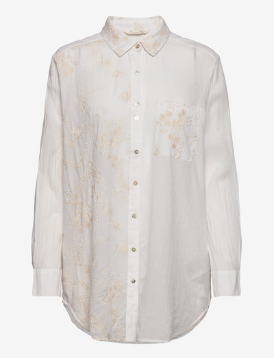 Zainab Shirt - denim shirts - bright white
