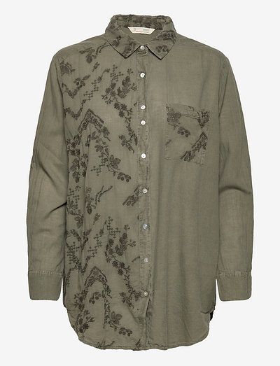Zainab Shirt - denim shirts - faded cargo