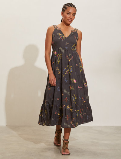kathy Sleeveless Dress - summer dresses - deep asphalt