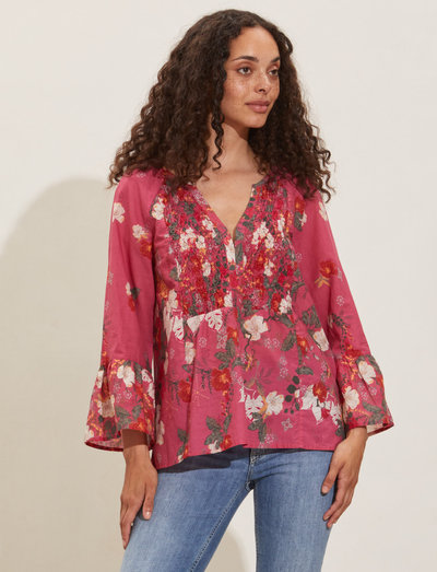 Tamara Blouse - blouses met lange mouwen - dusty rose