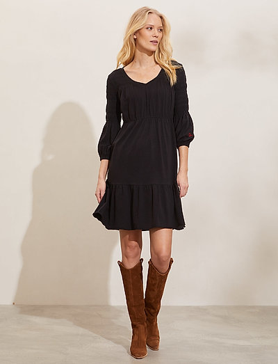 ODD MOLLY Gloria Dress (Almost Black 