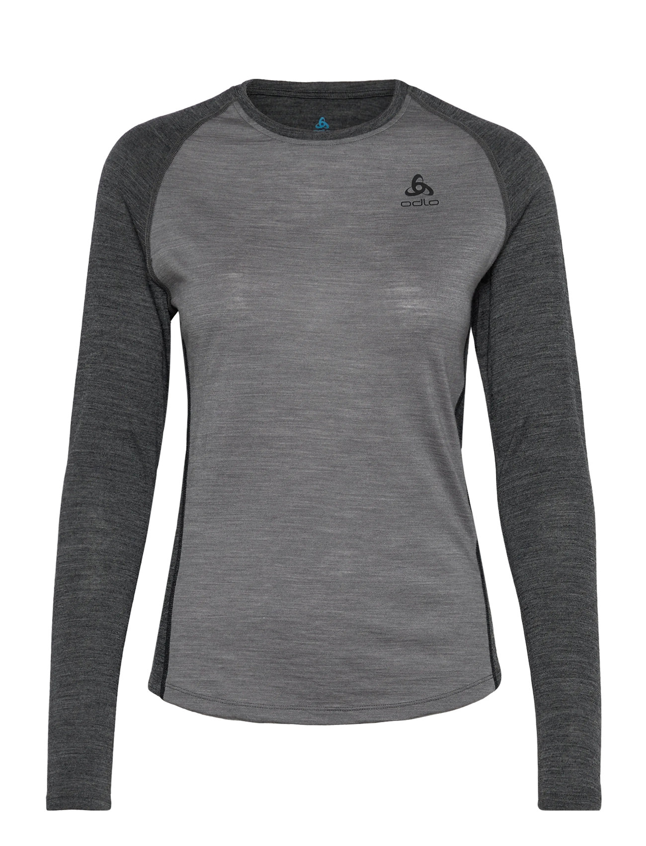ODLO Odlo Natural Performance Pw 150 Bl Oberteil Crew Neck L/S Grau - M - Damen