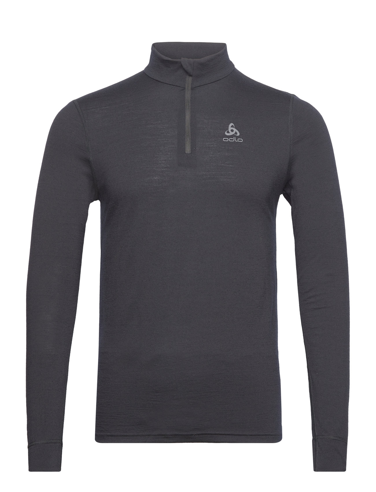 Odlo Odlo Merino 200 Bl Top Turtle Neck L/S Half Zip Svart