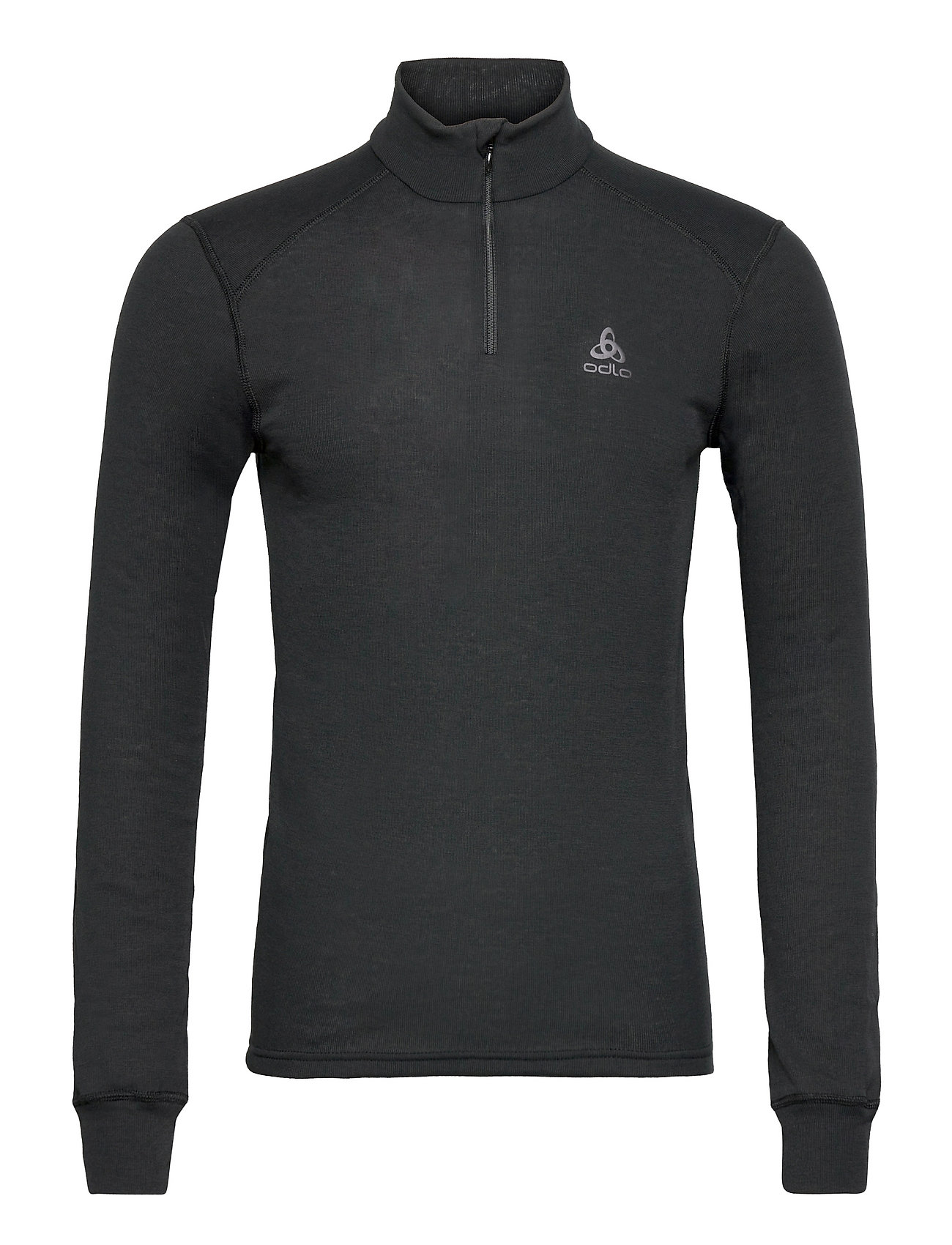 Odlo Odlo Active Warm Bl Top Turtle Neck L/S Half Zip Svart