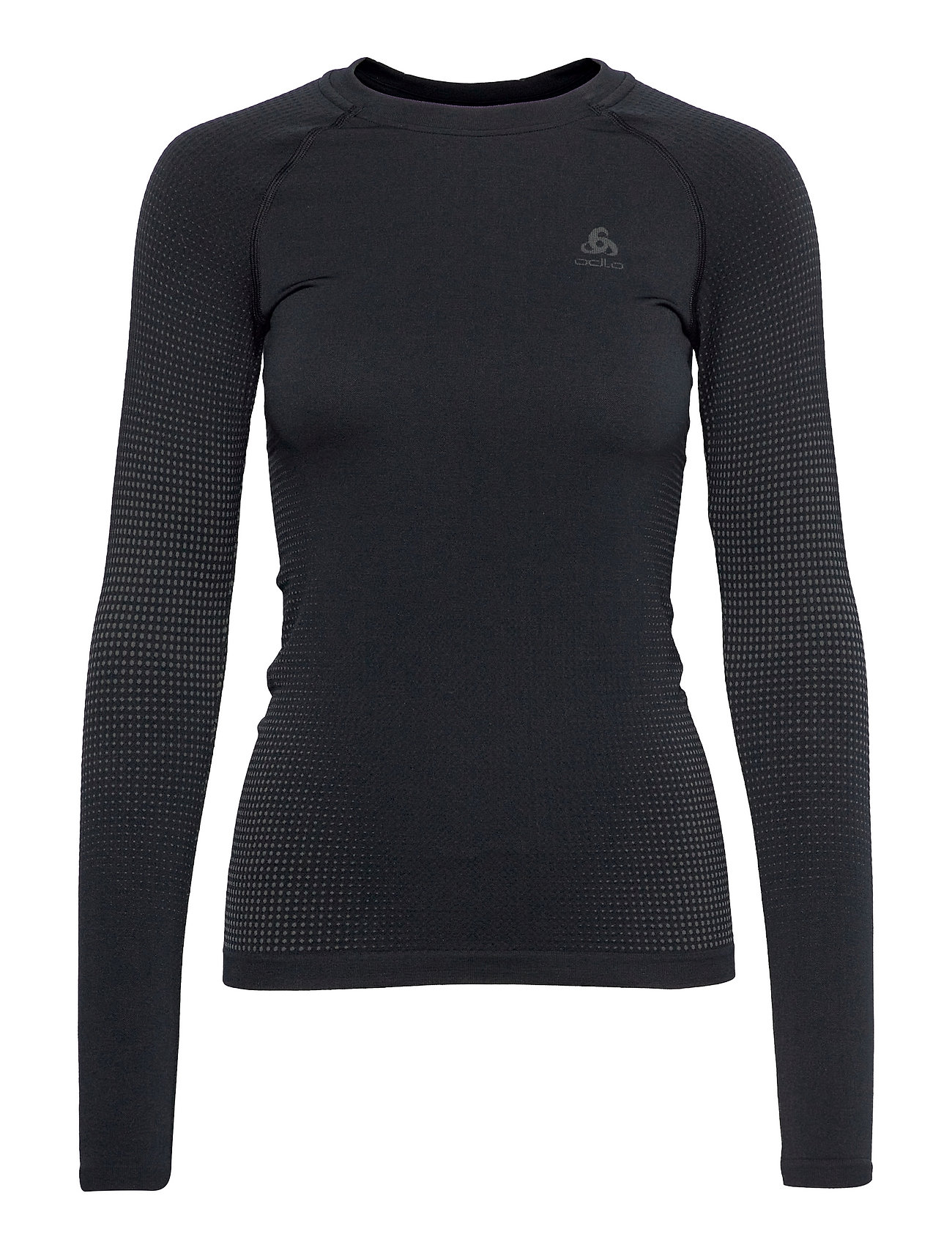 Odlo Odlo Performance Warm Bl Top Turtle Neck L/S Half Zip Svart