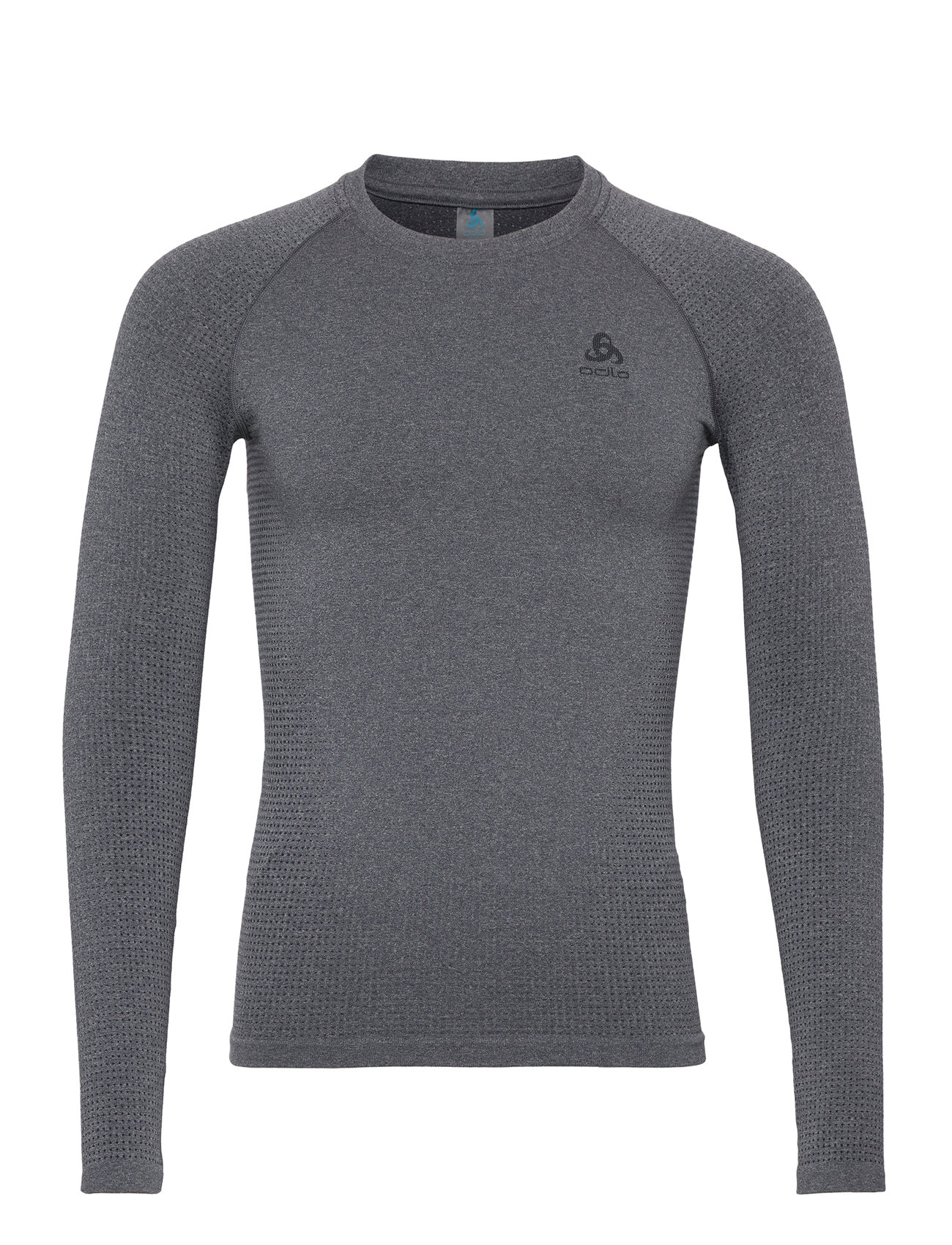 Odlo Odlo Bl Top Crew Neck L/S Performance Warm Eco Grå