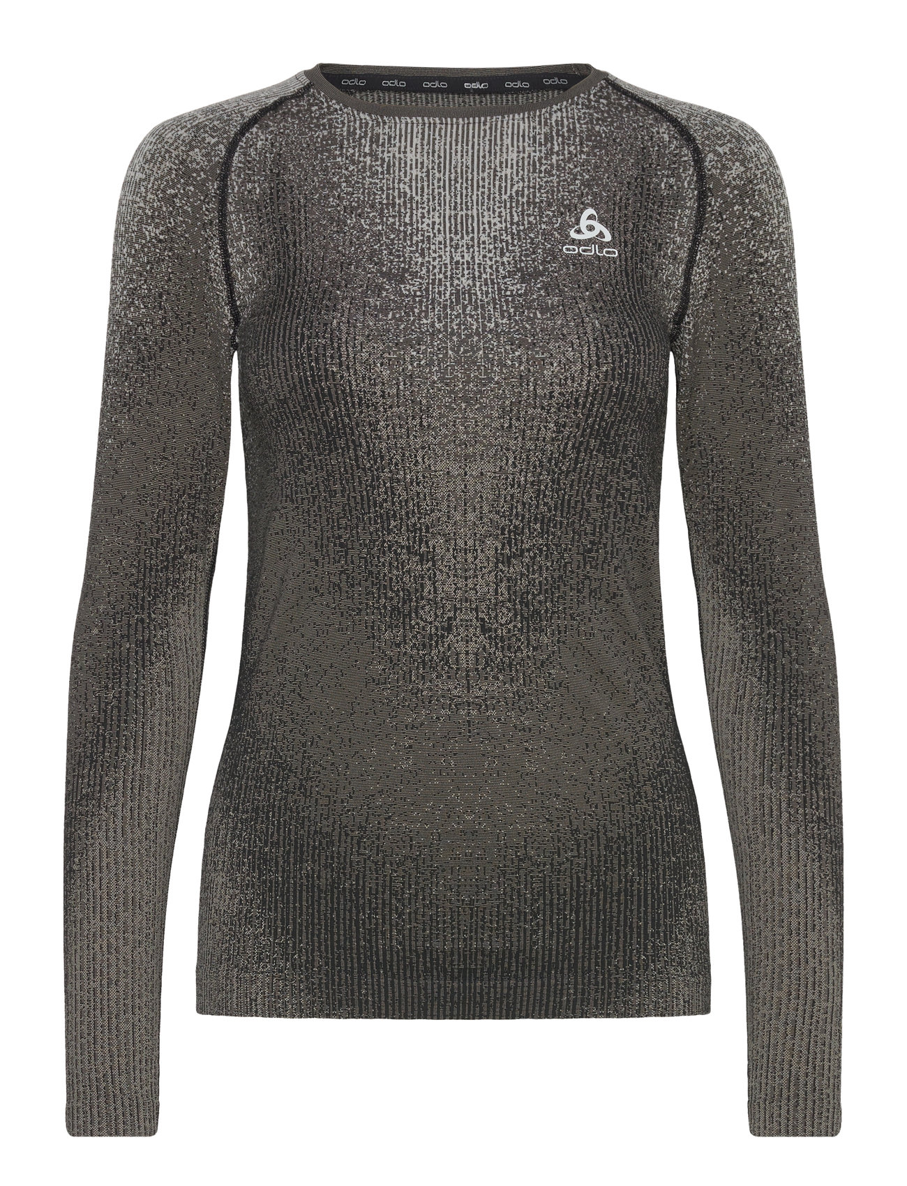 Odlo Odlo Bl Top Crew Neck L/S Blackcomb Eco Svart