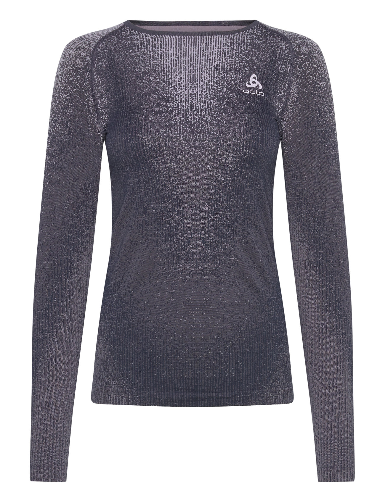 Odlo Odlo Bl Top Crew Neck L/S Blackcomb Eco Grå