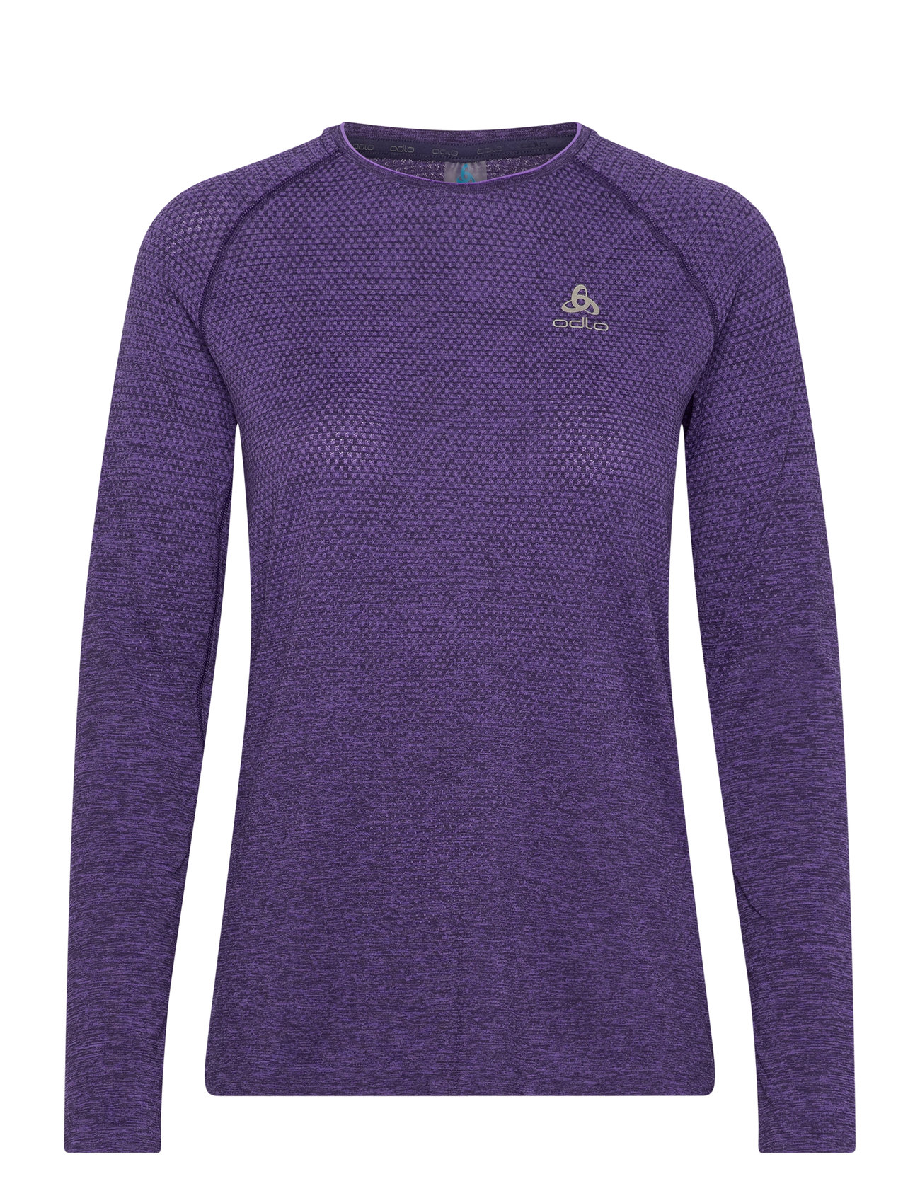 Odlo Odlo Essential Seamless T-Shirt Crew Neck L/S Lila