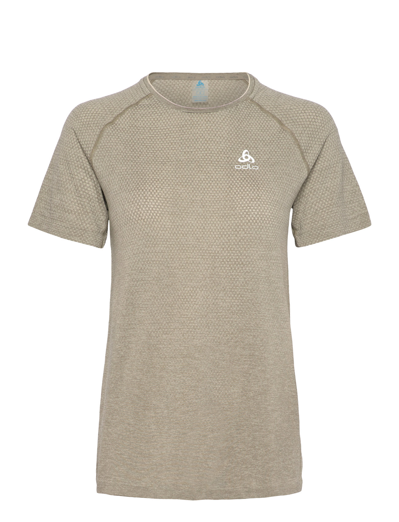 Odlo Odlo Essential Seamless T-Shirt Crew Neck S/S Khaki Green