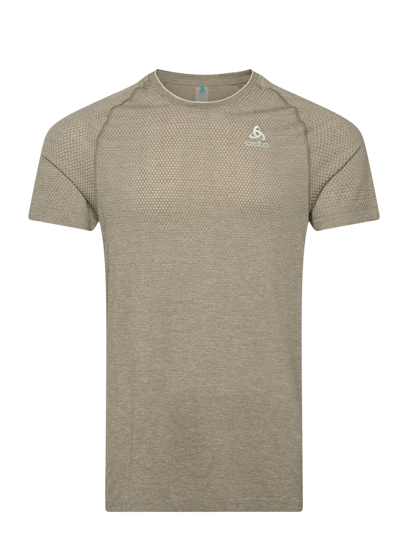 Odlo Odlo Essential Seamless T-Shirt Crew Neck S/S Khaki Green