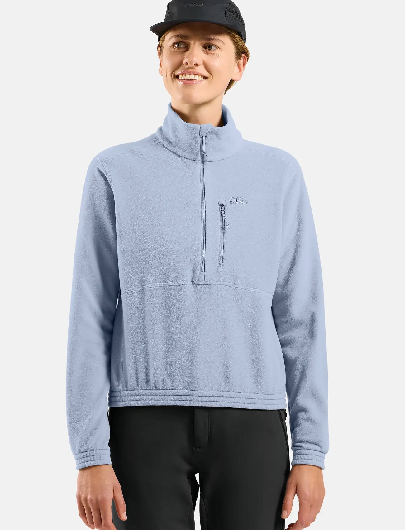 Odlo Odlo Classic Mid Layer 1/2 Zip, M, Purple, Sport Clothing > Sport Fleeces & Midlayers, Dame