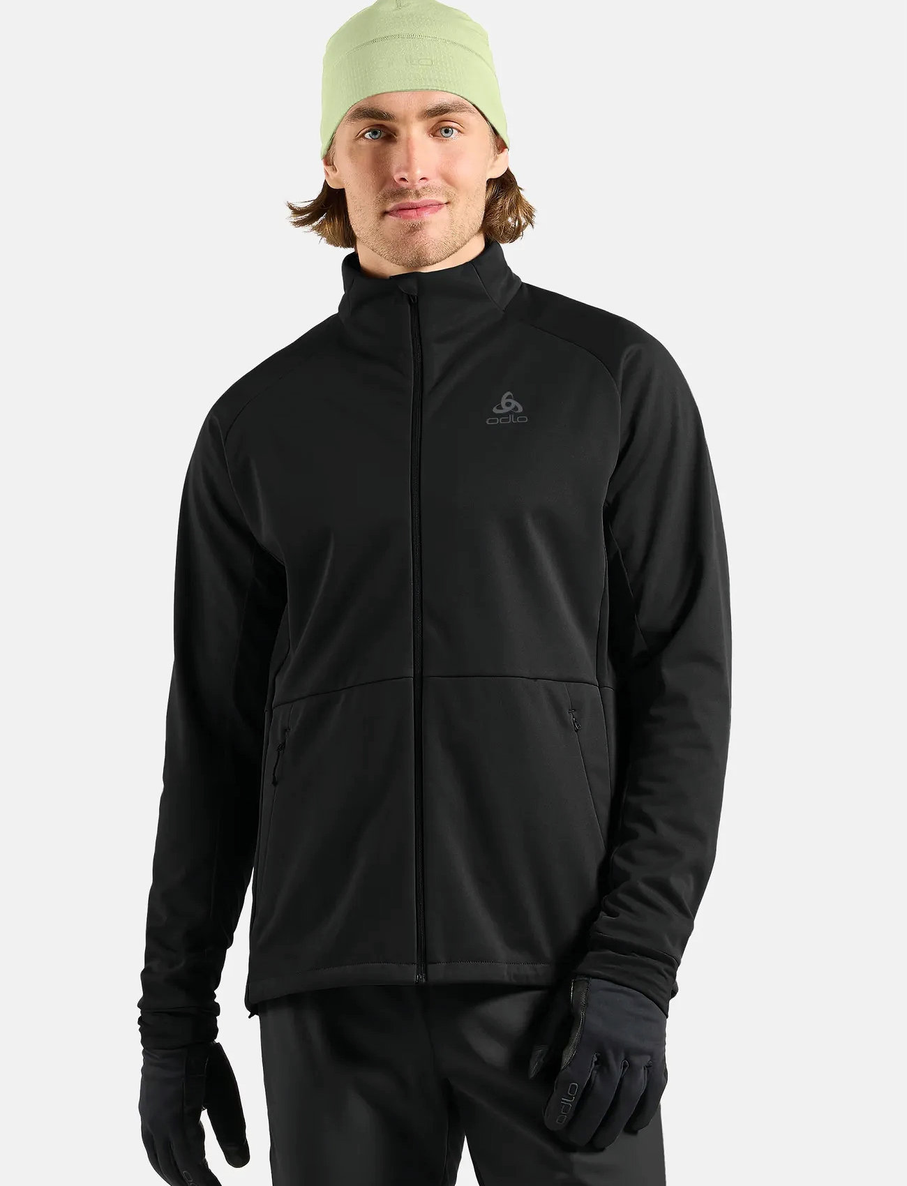 Odlo Odlo Essential Warm Jacket, S, Black, Sport Fleeces & Midlayers > Sport Midlayers, Herre