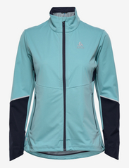 ODLO W Jacket LANGNES - REEF WATERS - DARK SAPPHIRE