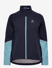 ODLO W Jacket ENGVIK - DARK SAPPHIRE - REEF WATERS