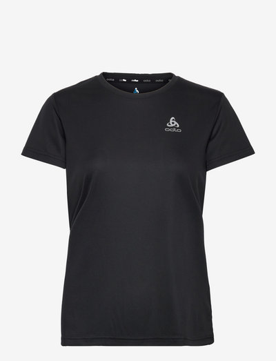 ODLO W T-shirt SS Crewneck Essential Flyer - t-shirts - black
