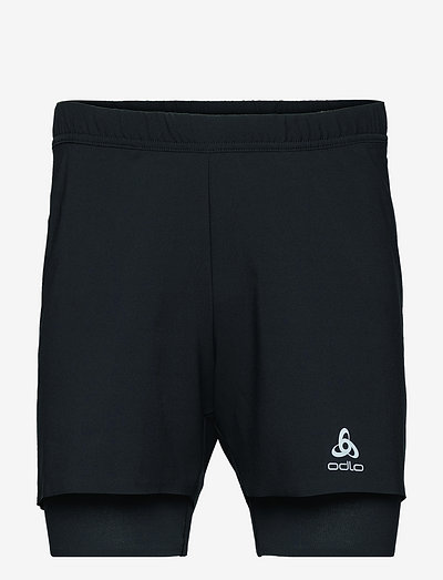 ODLO M 2in1 Shorts Zeroweight 5 Inch - trainingsshorts - black