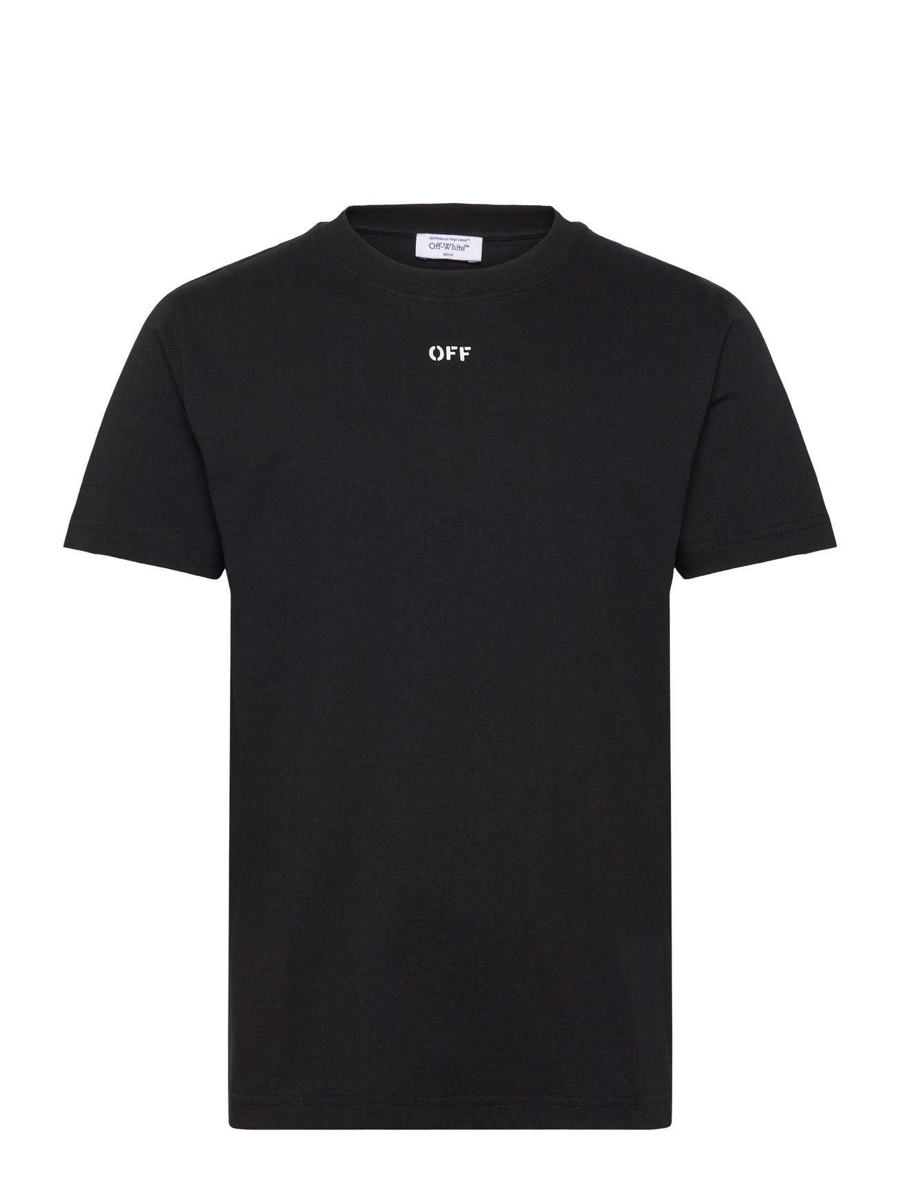 OFF-Weiß Arrow Slim S/S Tee Schwarz - XS - Herren