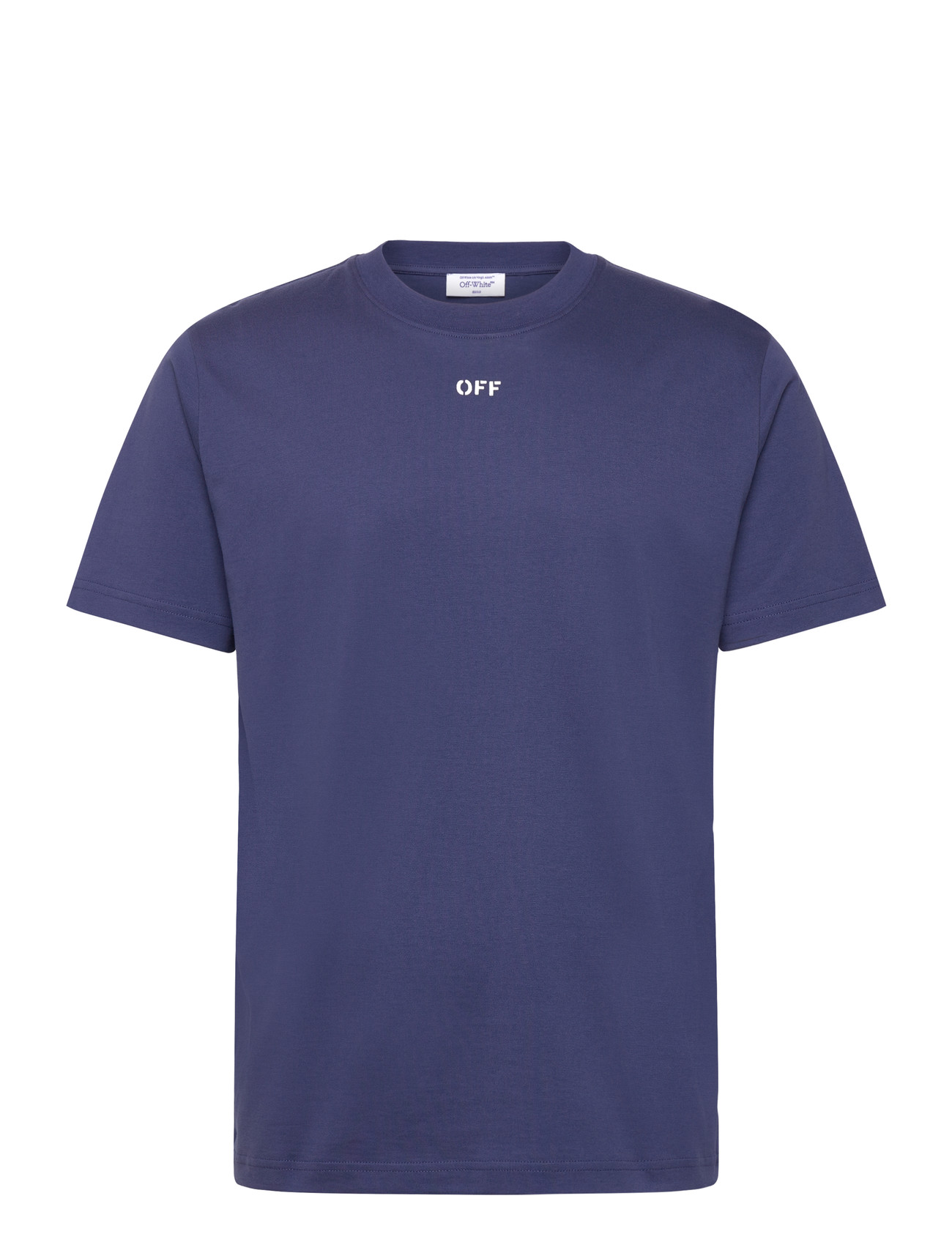 OFF-Weiß Off Stamp Slim S/S Tee Navy - XS - Herren