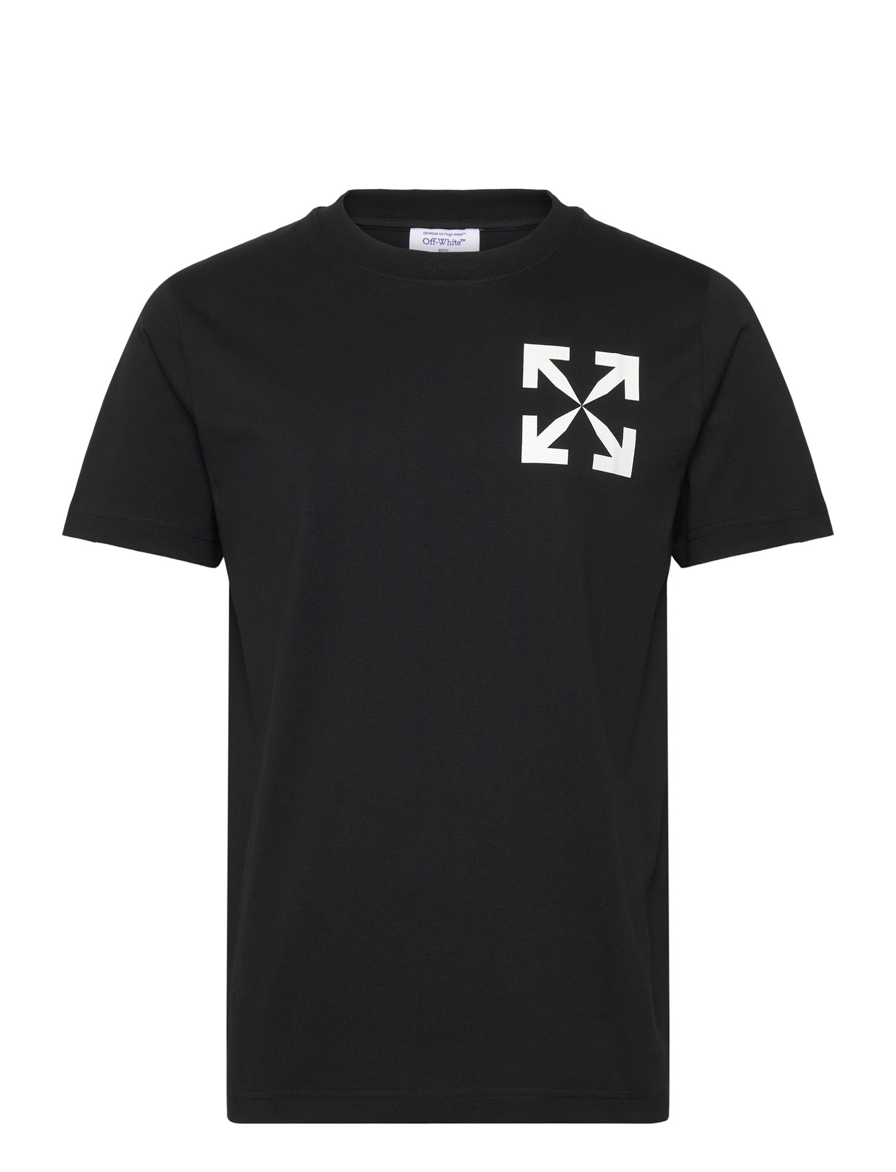 OFF-Weiß Single Arrow Slim S/S Tee Schwarz - L - Herren