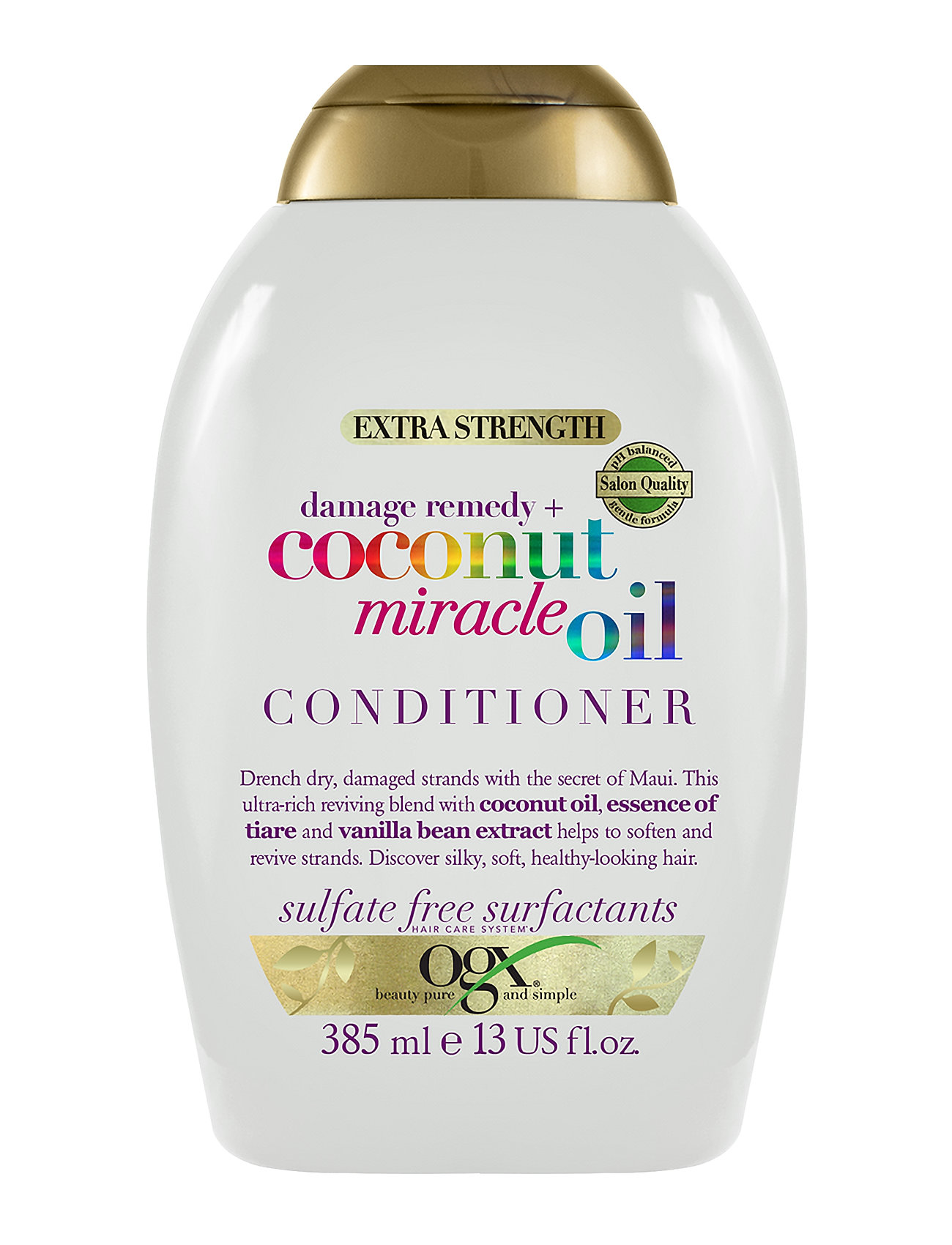Coconut Miracle Oil Conditi R 385 Ml Conditi R Balsam Nude Ogx