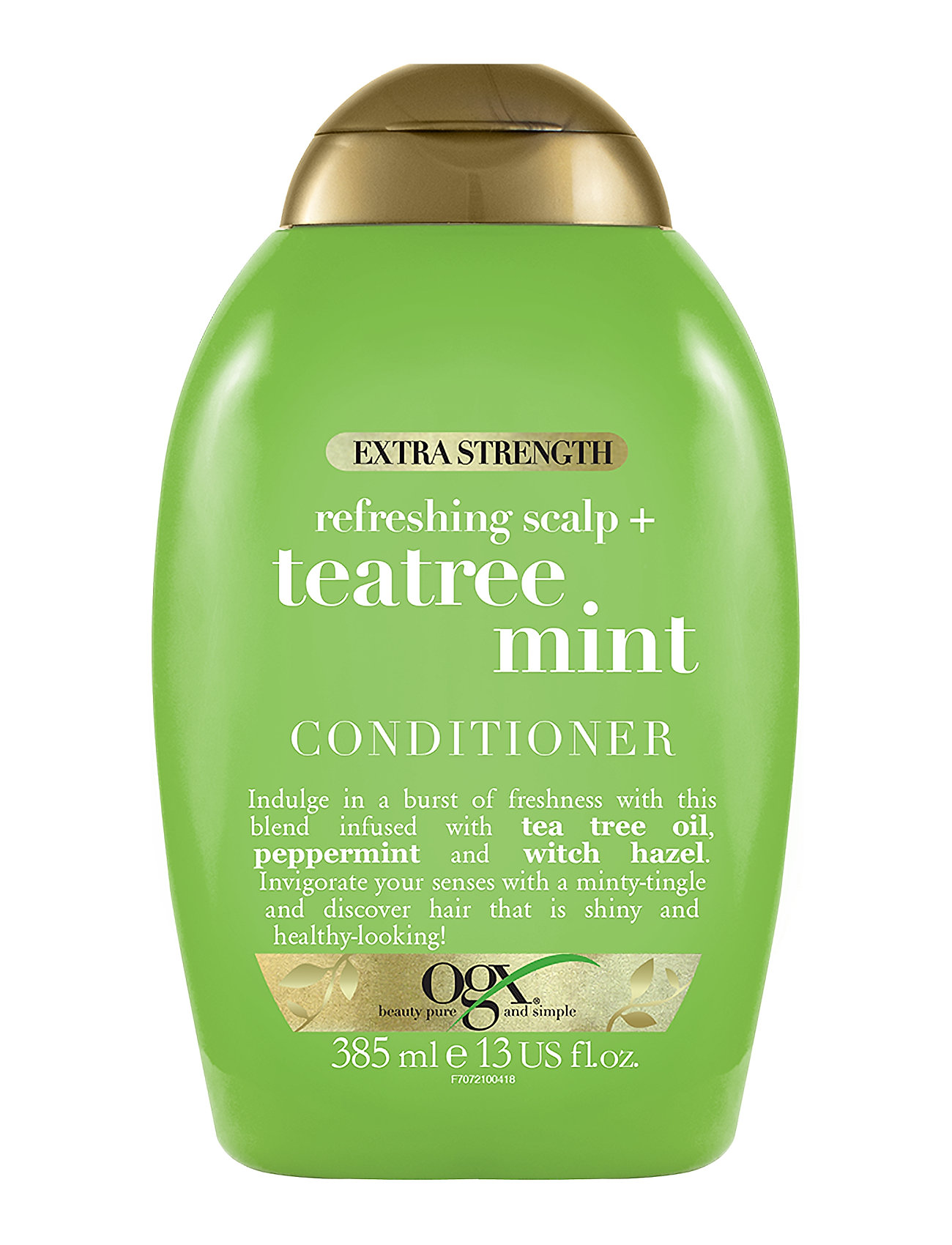 Ogx Tea Tree Mint Extra Strength Conditi R 385 Ml Nude